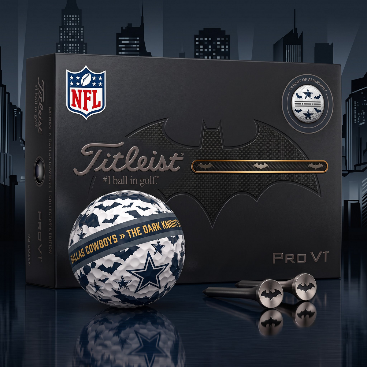 DAL X NFL Football Legends Golf Ball Collection – Premium Set