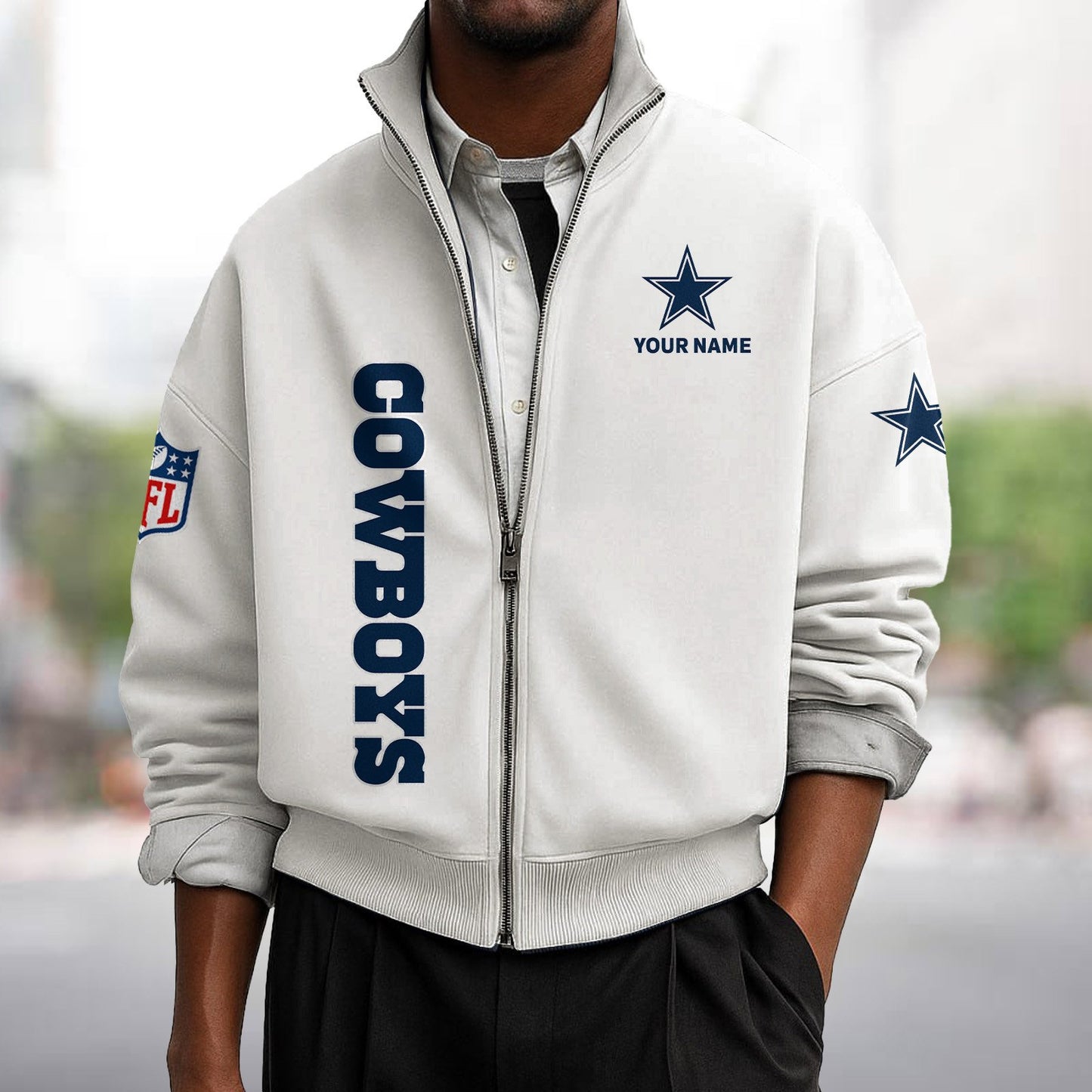 DAL x NFL Sweatshirt Full Zip DATND TANTD