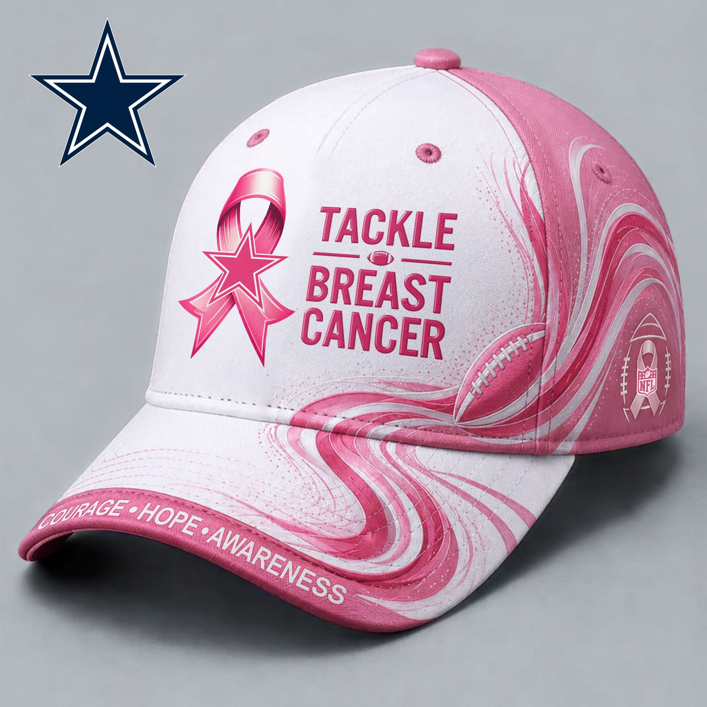 DAL x NFL Tackle Breast Cancer Cap