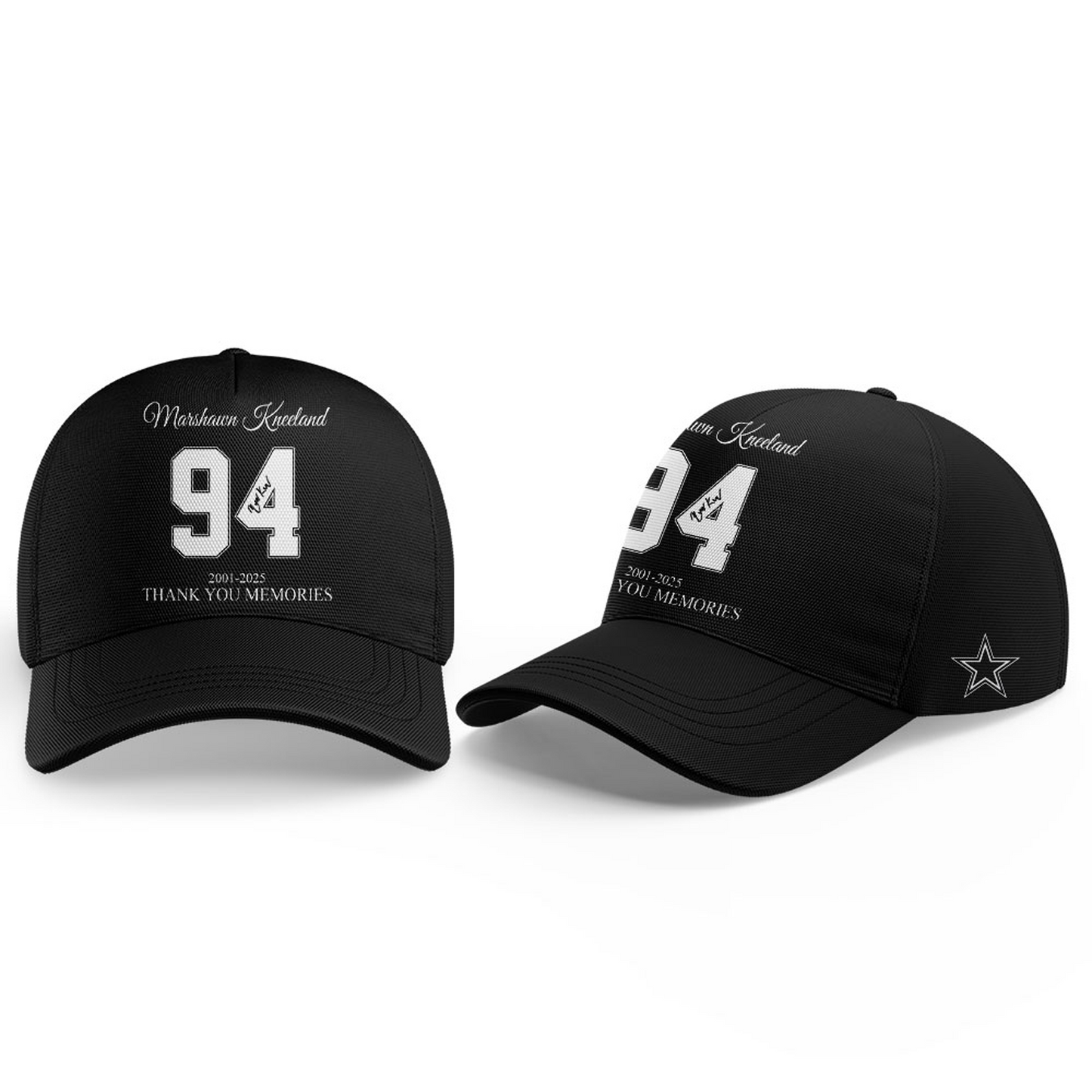 DAL Marshawn Kneeland Thank You Memories 2025 Classic Cap 0811 DatND DVT 2