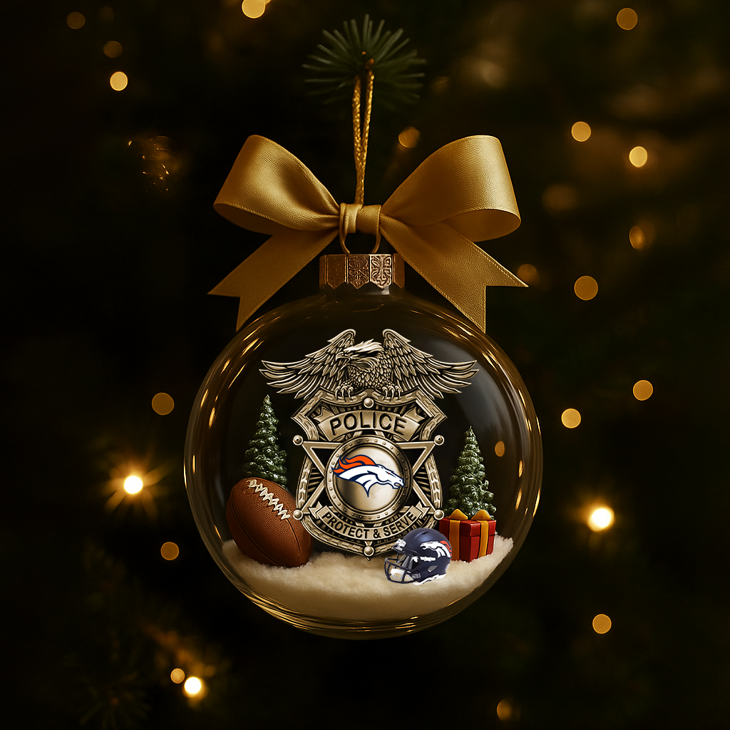 DB Premium Law Enforcement Appreciation Day Ornament DDT CTND