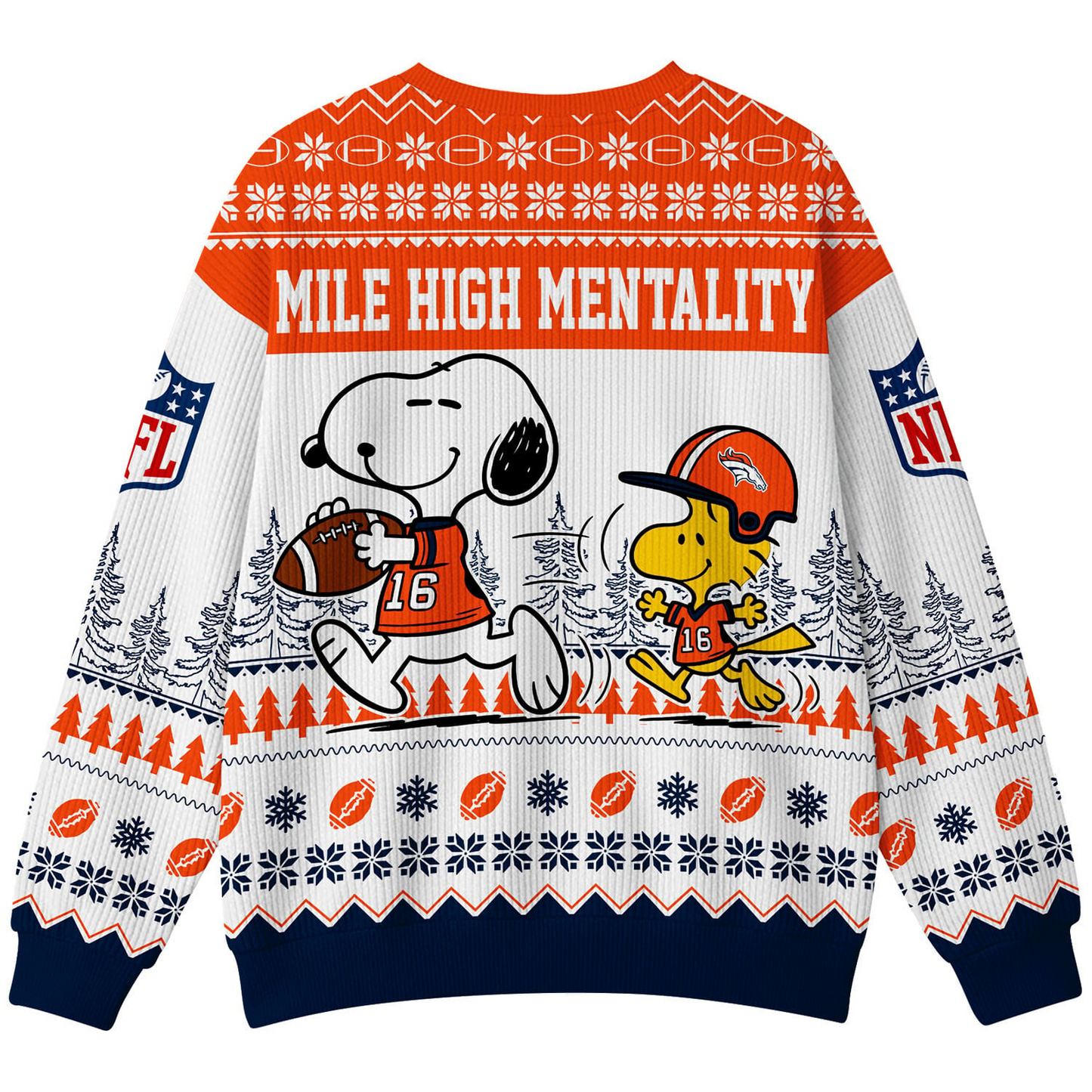 DB Premium NFL Snoopy Winter SweatShirt DDT CTND