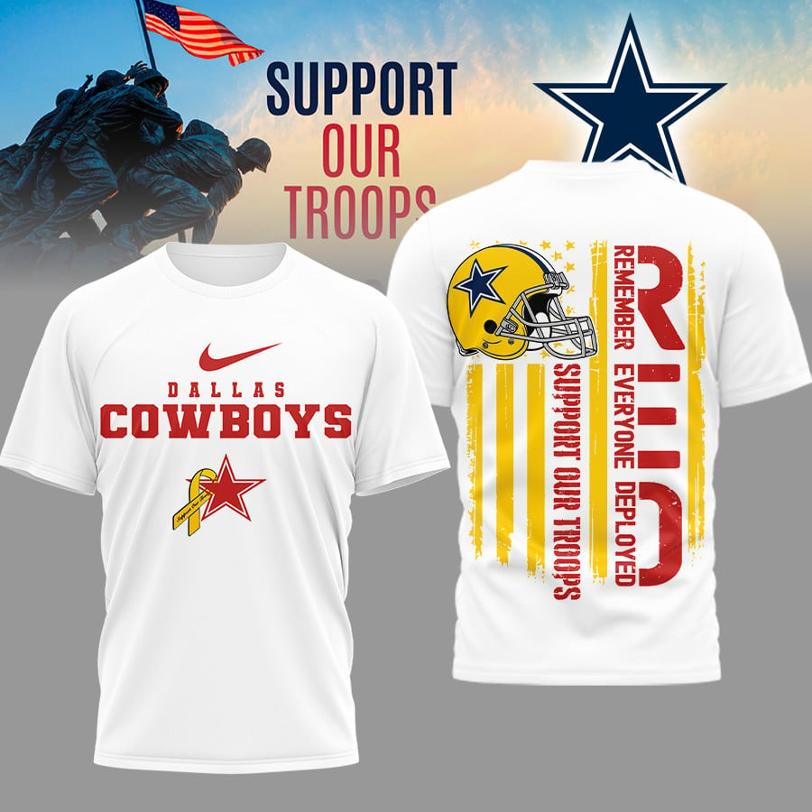 DC Premium NFL Support Our Troops T-shirt DDT 101125 HLPHUONG