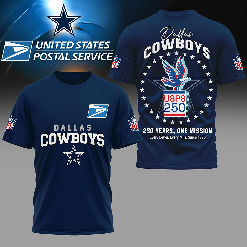 DC Premium NFL United States Postal Service 250th Anniversary 3D Shirt DDT CTND
