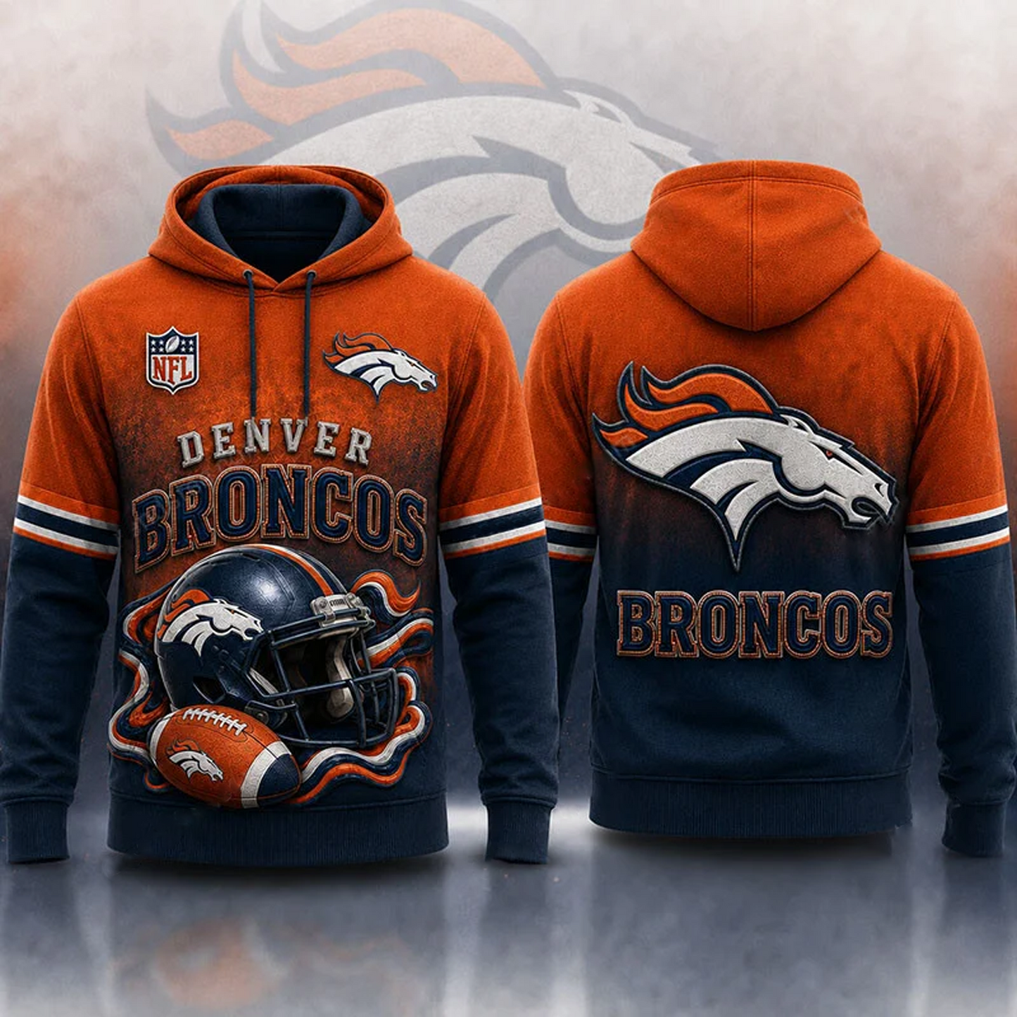 DEN x NFL 3D Shirt 1805 DatND DVT