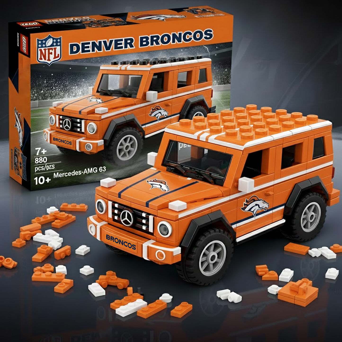 DEN x NFL Building Blocks Offroad SUV DatND DVT