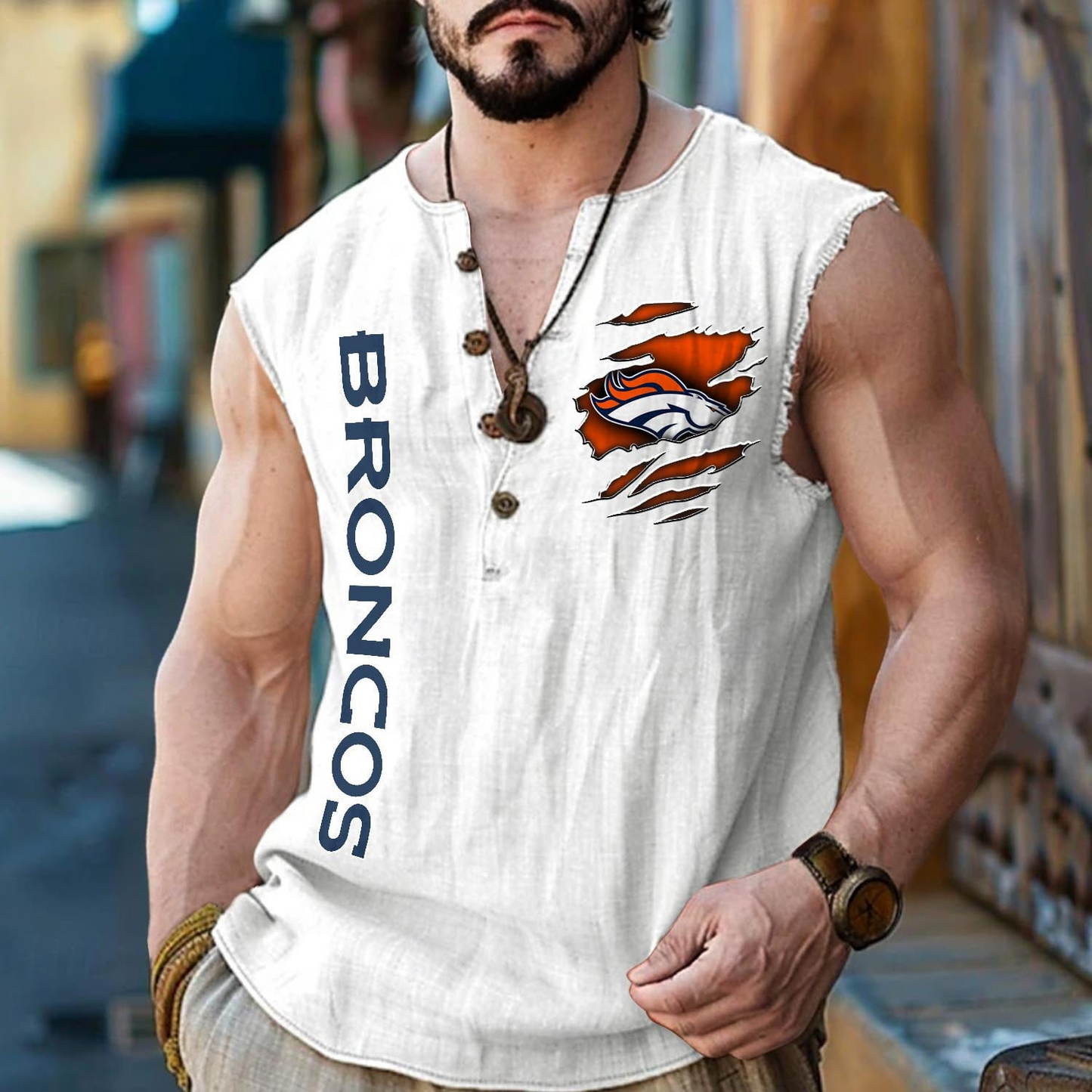 DEN x NFL Tank Tops 2805 DatND DVT