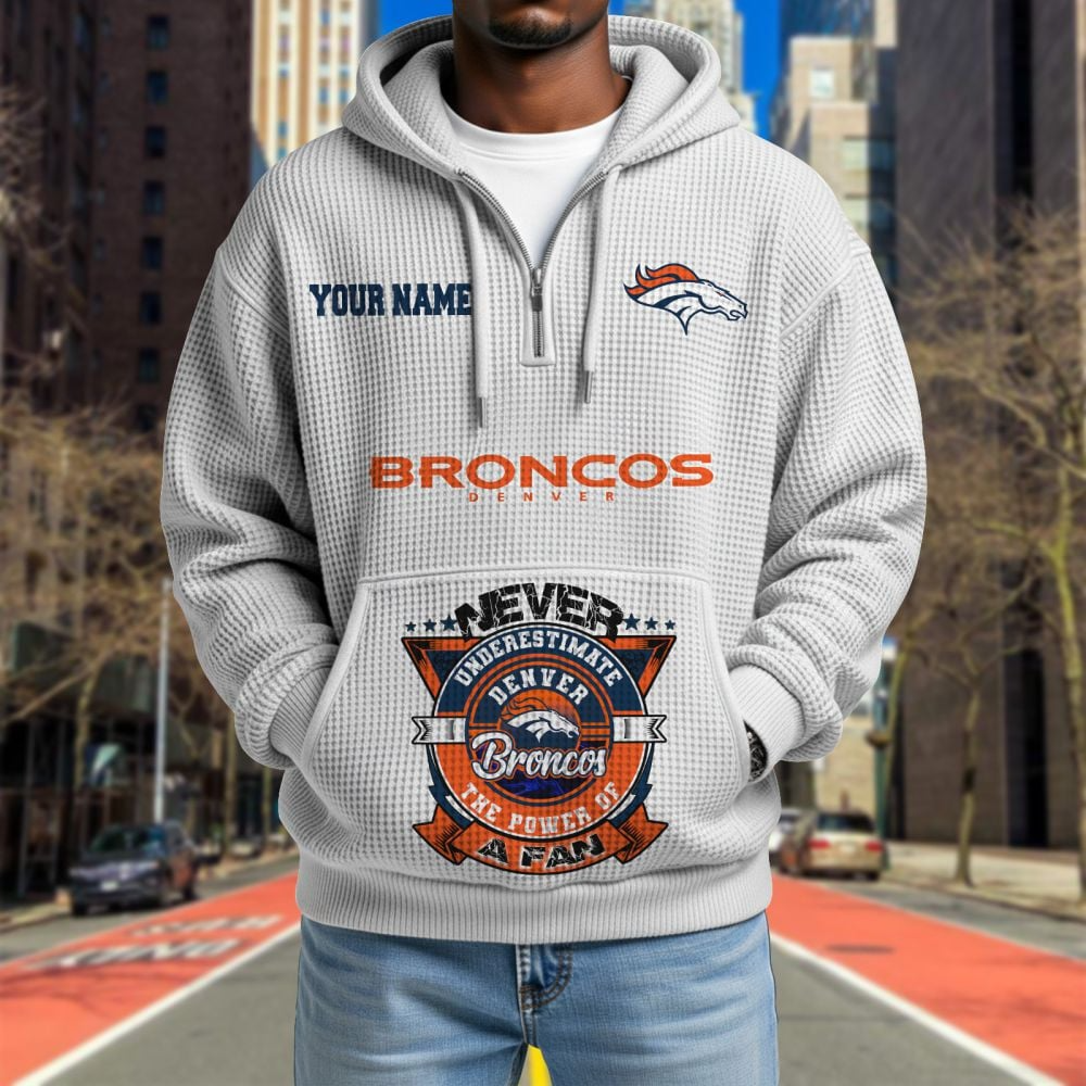 DEN x NFL Waffle Hoodie DATND TANTD