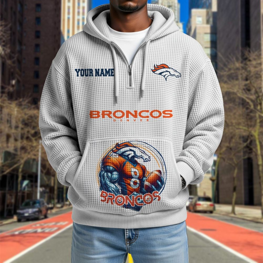 DEN x NFL Waffle Hoodie DATND TANTD