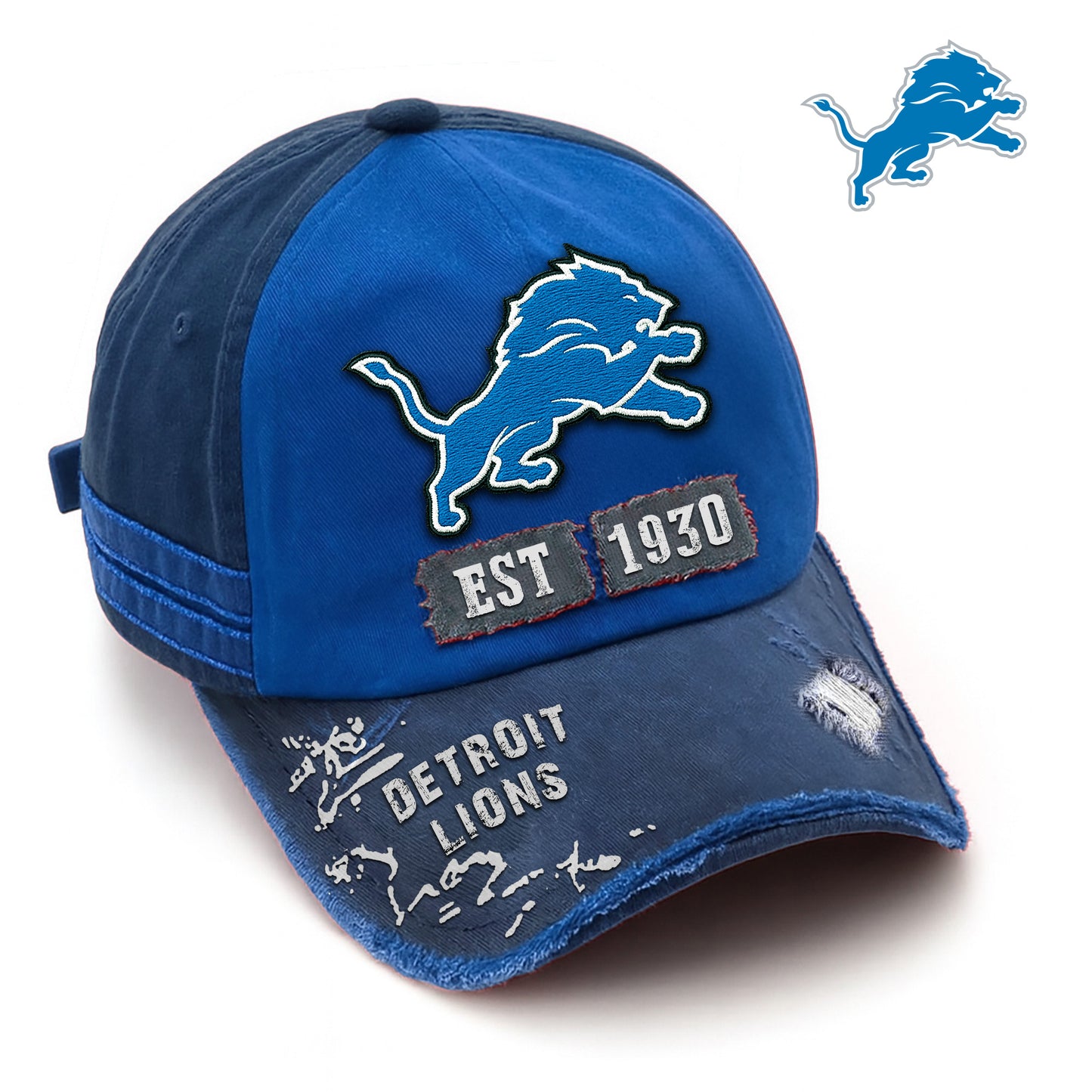 DET Premium NFL Legacy Classic Cap DatND DVT