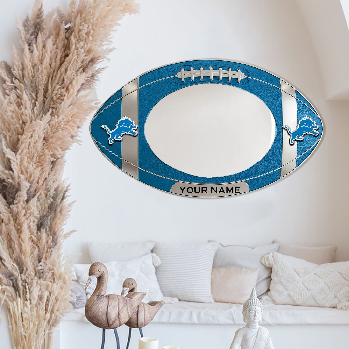 DL Custom NFL Wall Mirror Decor For Fan DDT CTND