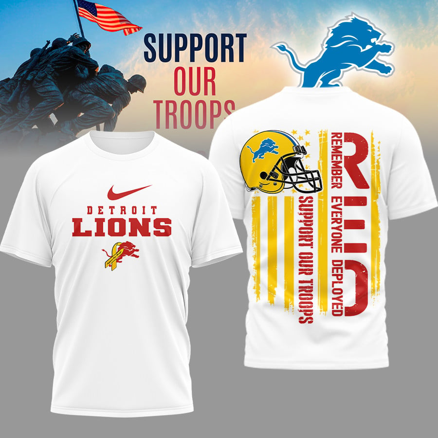 DL Premium NFL Support Our Troops T-shirt DDT 101125 HLPHUONG