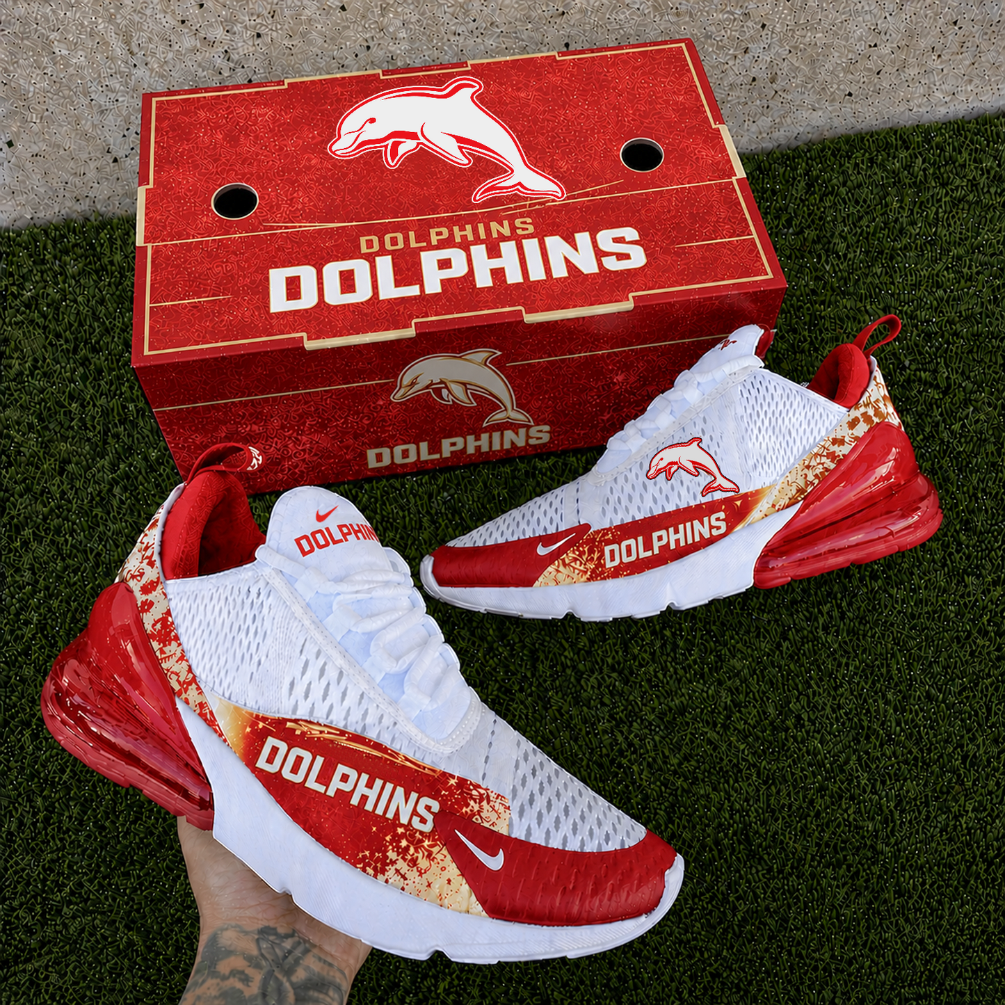 DOL x NRL Nike Air Max 270 Shoes 0505 DatND DVT