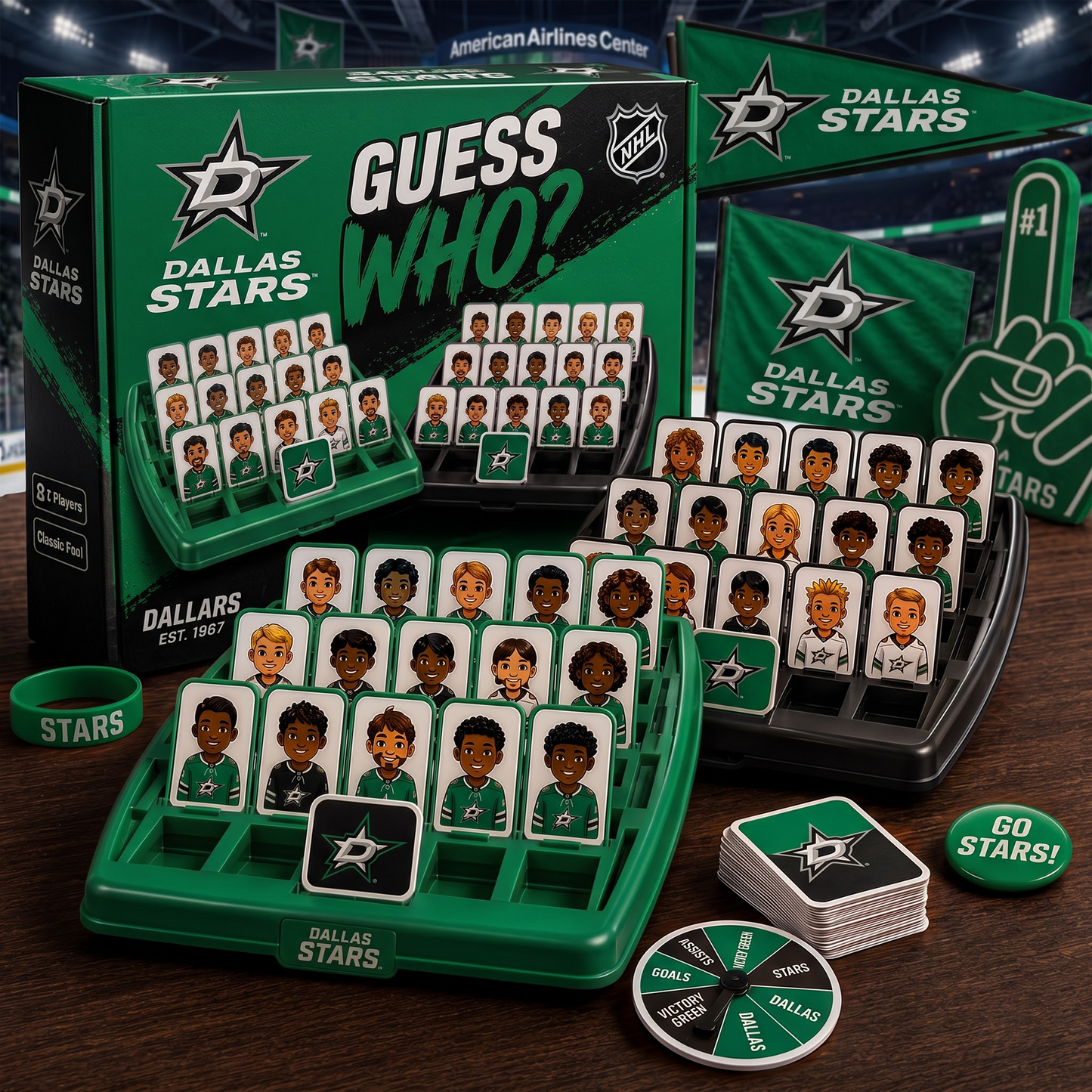 DS_NHL ELITE FAN GUESS WHO BOARD GAME – COLLECTOR EDITION