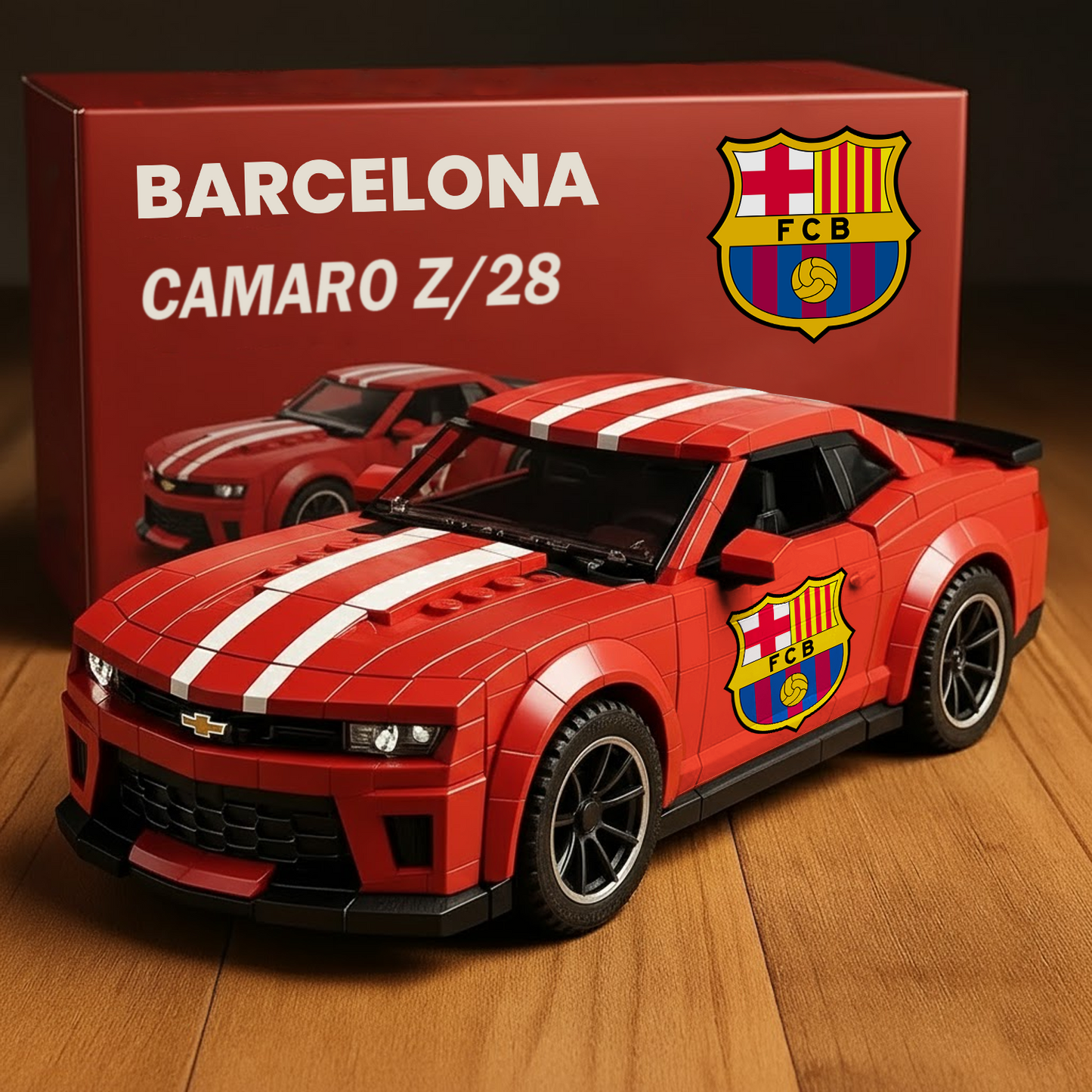 FCB x UEFA Football Team Camaro Z28 DATND TANTD