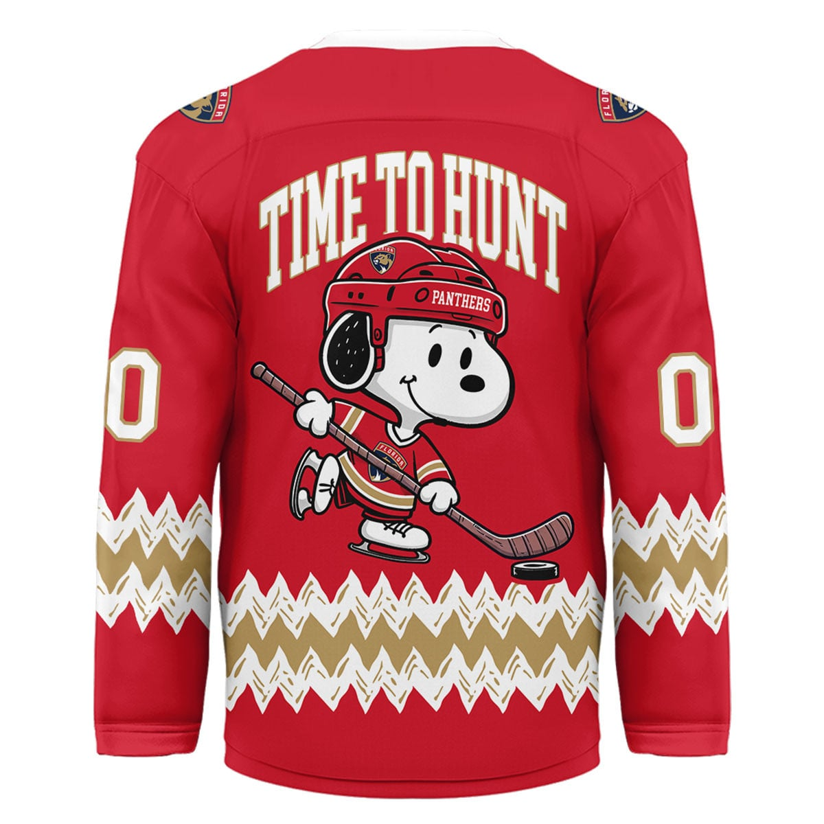 FP Premium NHL Snoopy Personalized Hockey Jersey DDT CTND