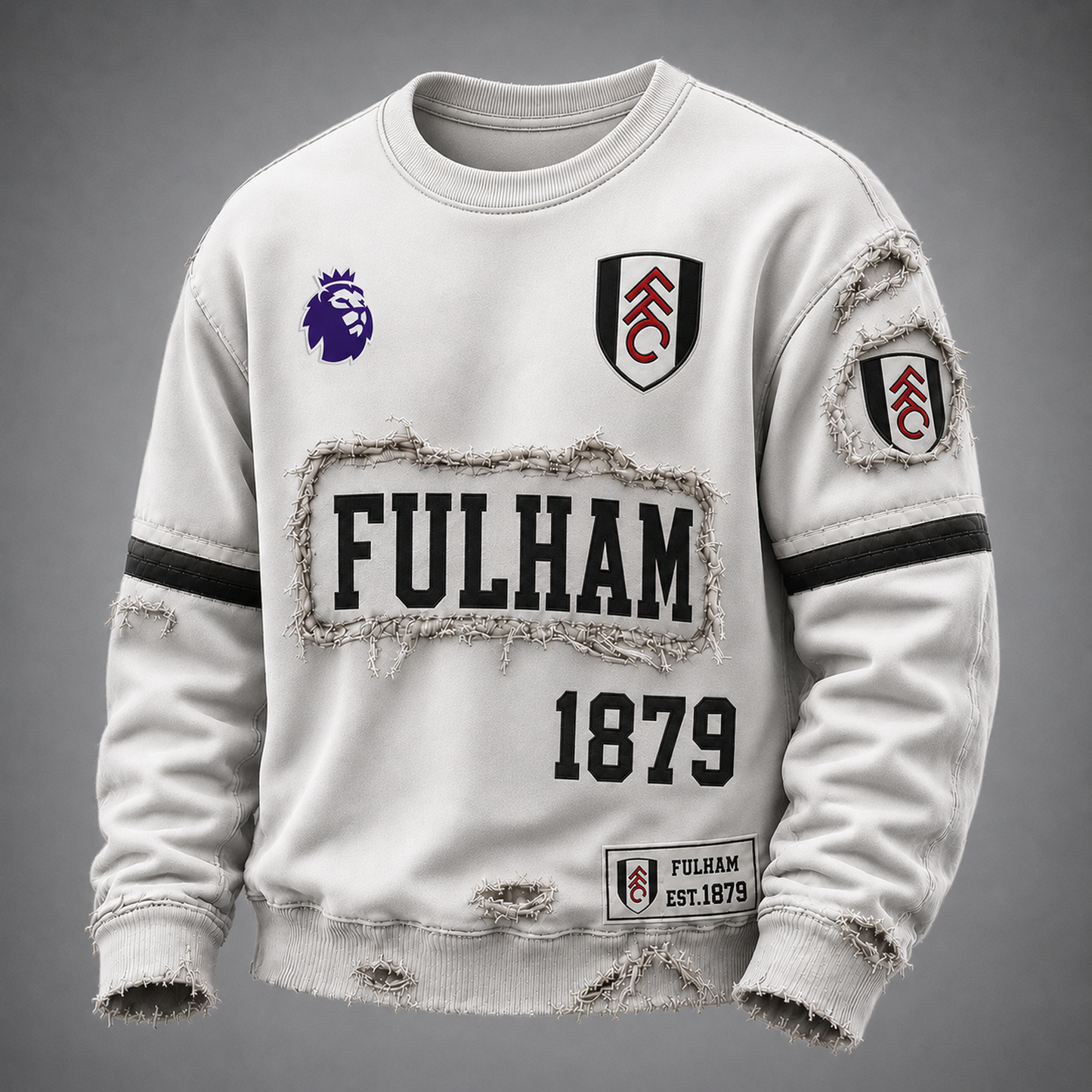 FUL x EPL Distressed Premium Sweatshirt 0806 DatND DVT