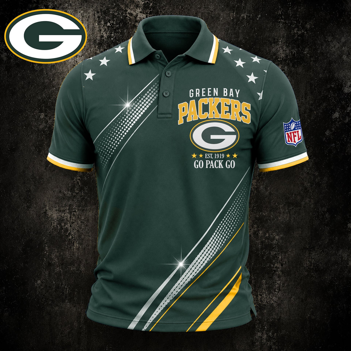 GB Premium NFL All-Star Game Day Polo Shirt 2406