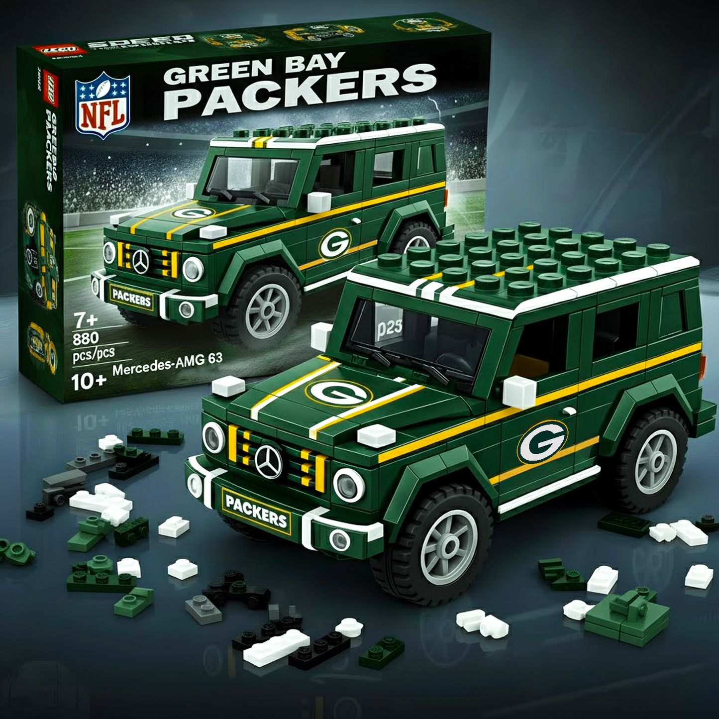 GB x NFL Building Blocks Offroad SUV DatND DVT