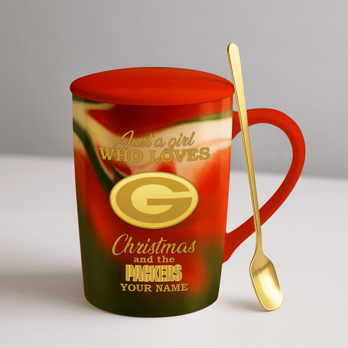 GB x NFL Christmas Ceramic Cup DATND TANTD