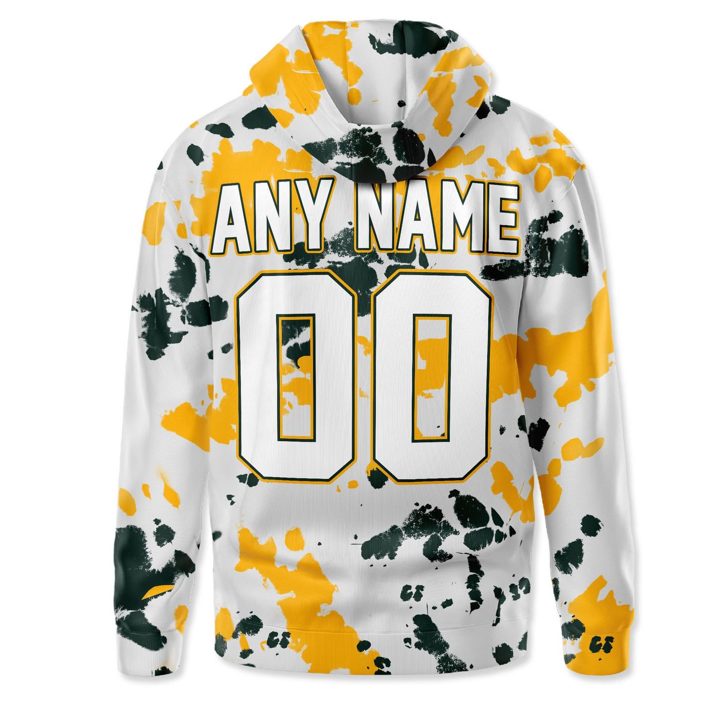 GBP Premium NFL Gridiron Splash Personalized Hoodie DDT CTND