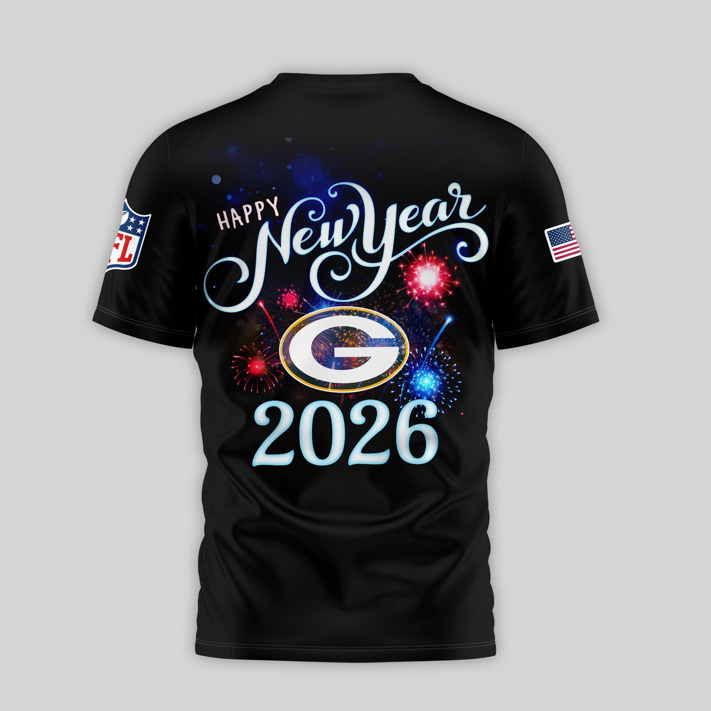 GBP Premium NFL Happy New Year 2026 3D Shirt DDT 291125 NTL 1