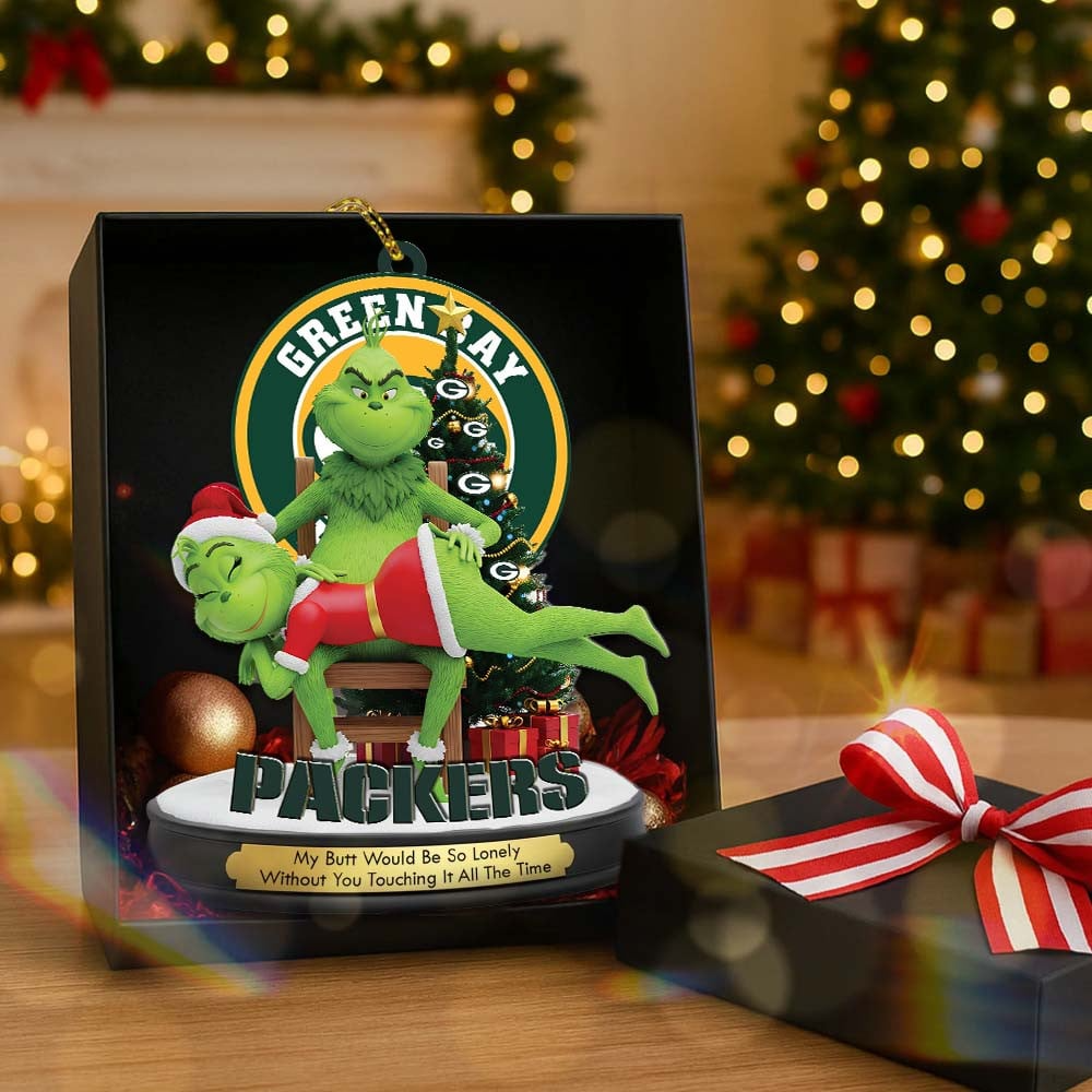 GBP Premium NFL x Grinch Acrylic Ornament DDT NTL