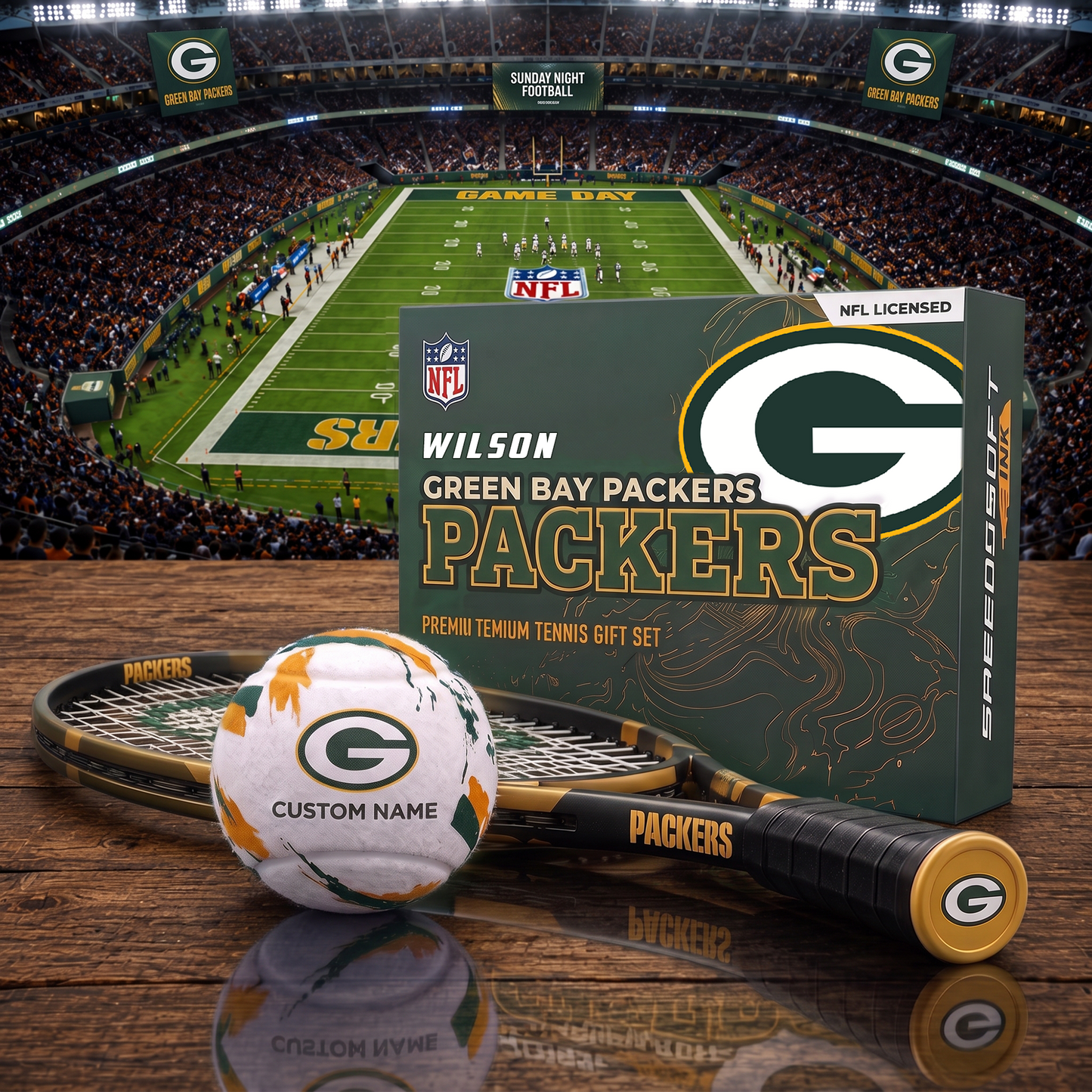 GBP_PREMIUM NFL EXCLUSIVE PERSONALIZED TENNIS BALL SET LIMITED EDTION