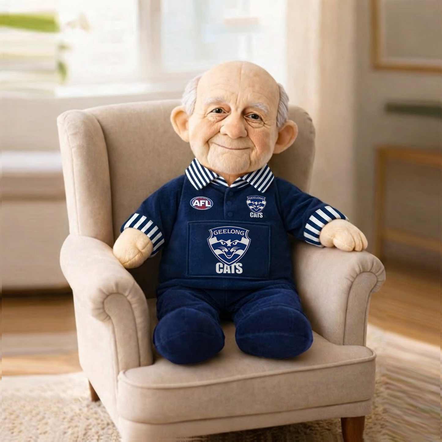 GEE x AFL Grandpa Plush Mascot 0704 DatND DVT