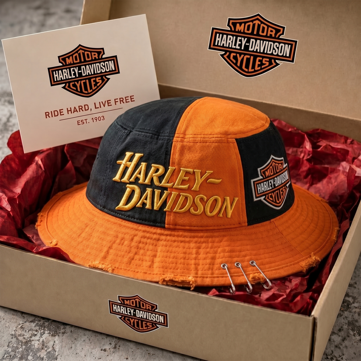 HAR Premium Bucket Hat 2205 NAK TTT