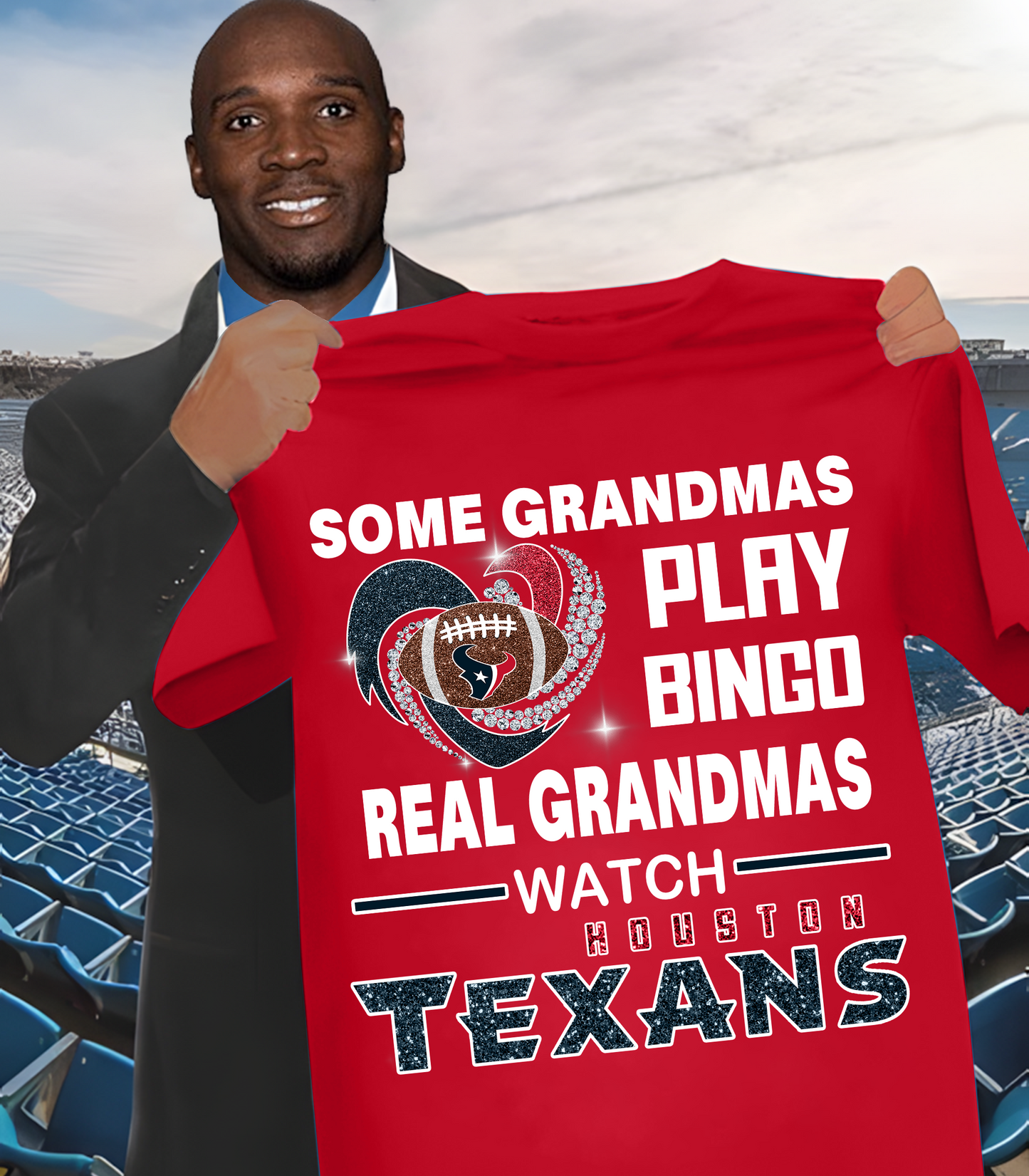 HOU X NFL some grandmas play bingo real grandmas wach DATND THUONGNH