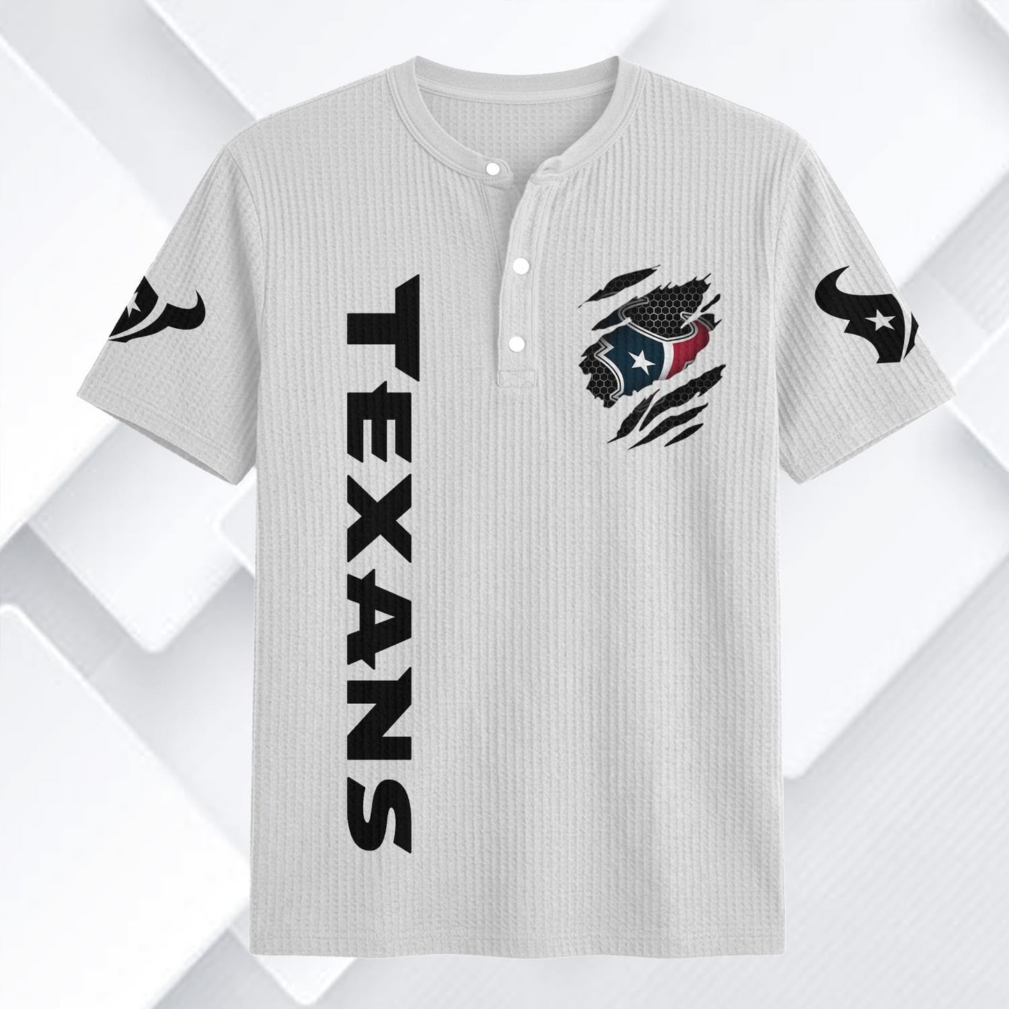 HOUx NFL Waffle Short-Sleeve Shirt 2205 DatND DVT