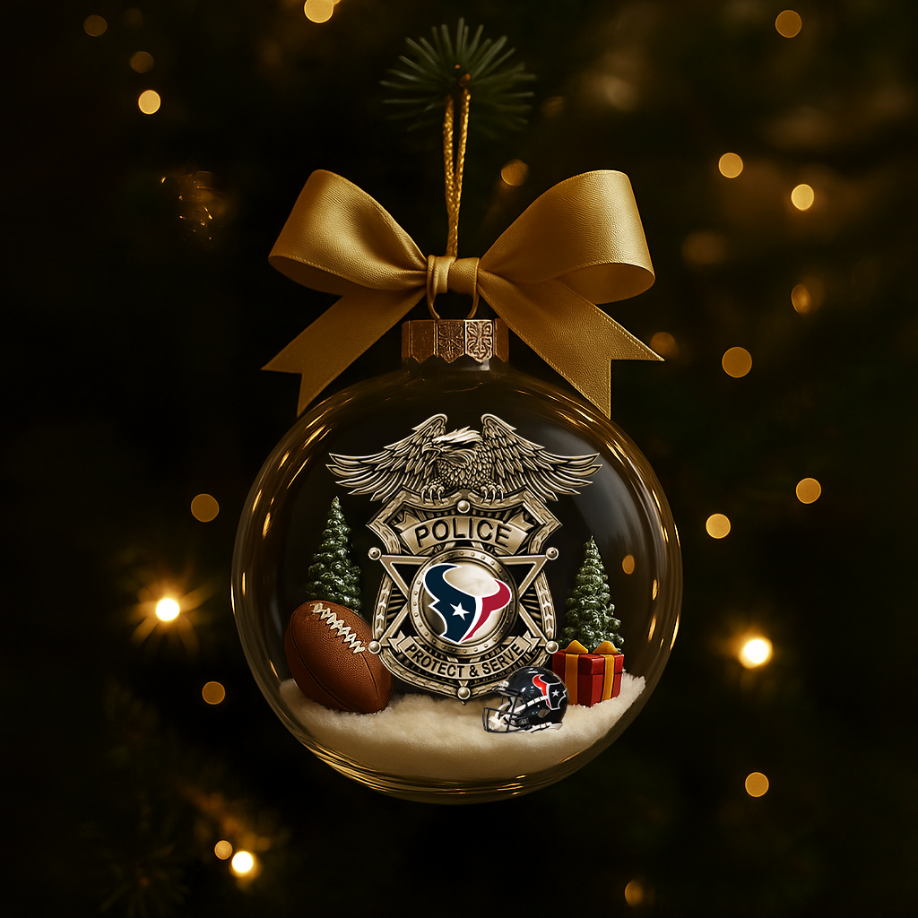 HT Premium Law Enforcement Appreciation Day Ornament DDT CTND