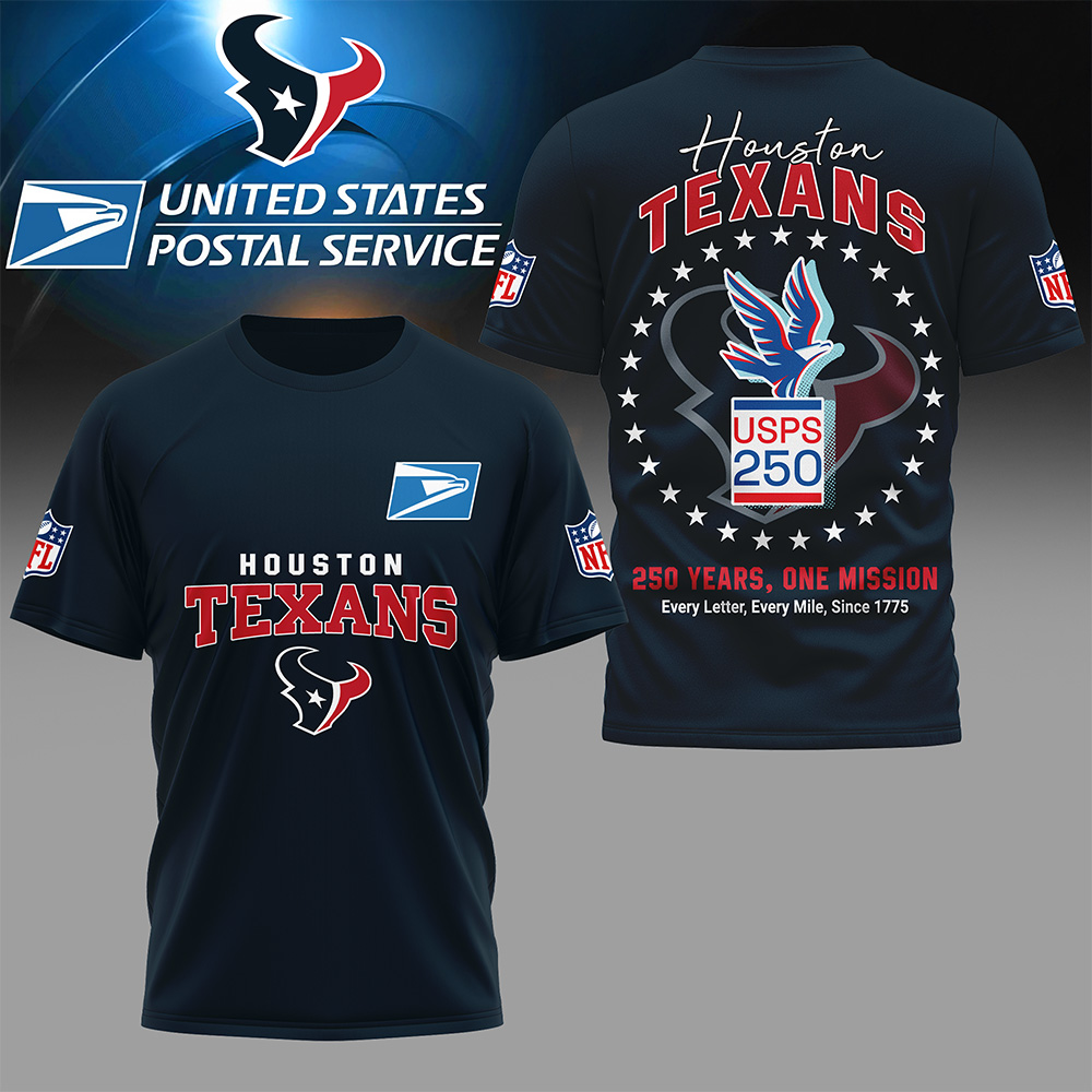 HT Premium NFL United States Postal Service 250th Anniversary 3D Shirt DDT CTND