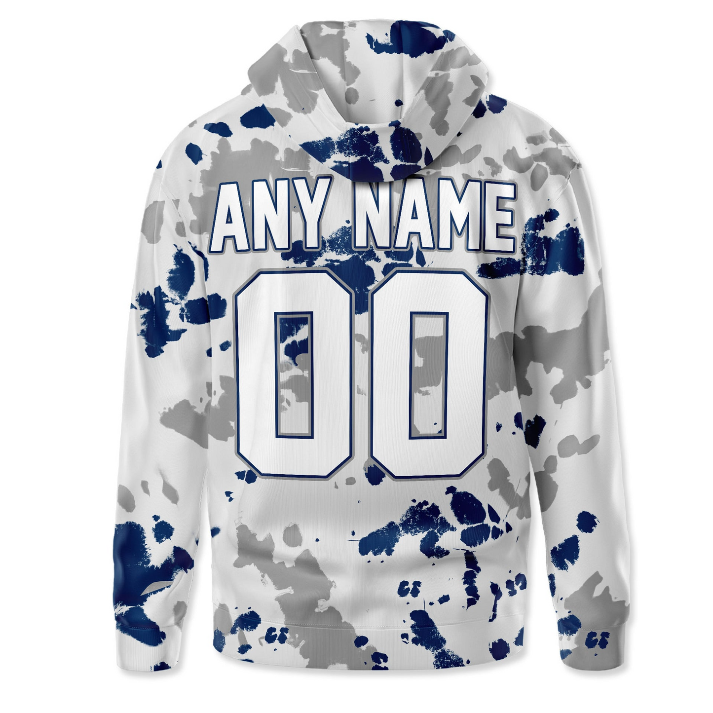 IC Premium NFL Gridiron Splash Personalized Hoodie DDT CTND