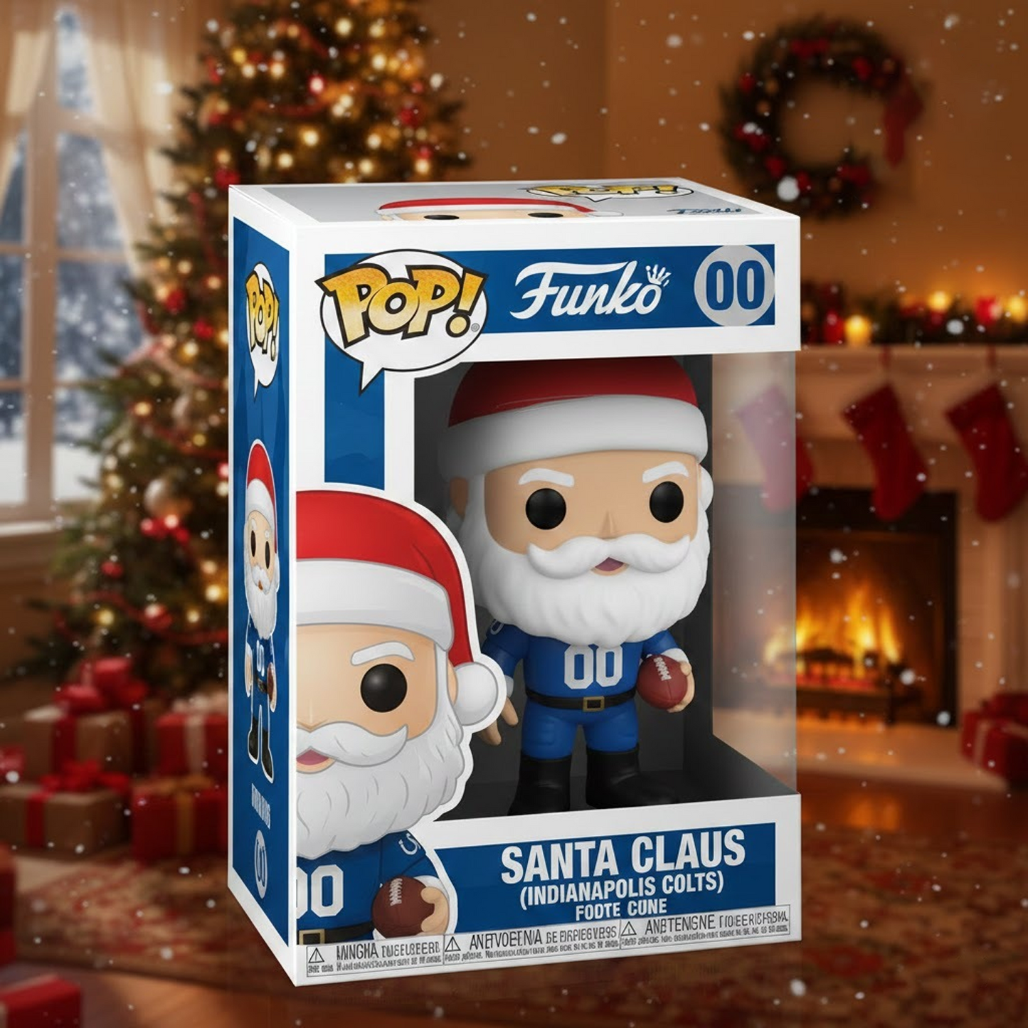 IND x NFL Figures Santa Claus DATND TANTD