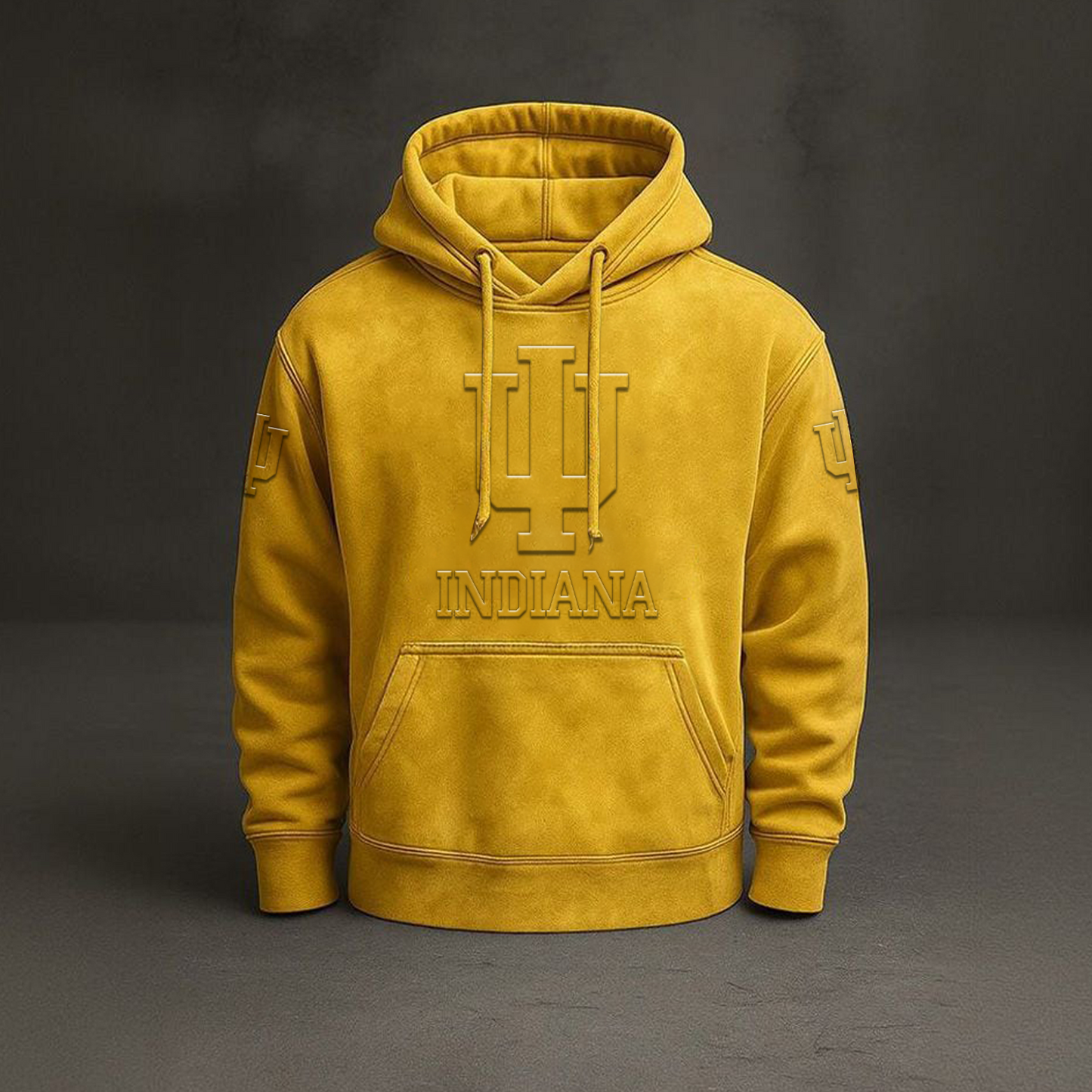 IU Embossed Hoodie DatND DVT