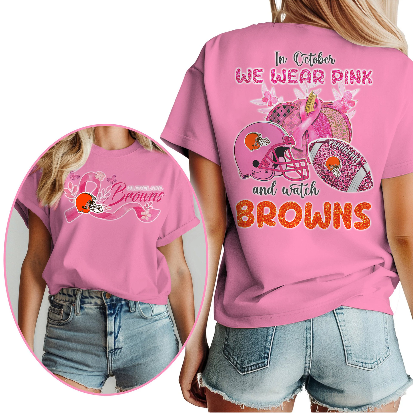 In October We Wear Pink And Watch CB 2 Shirt 300626