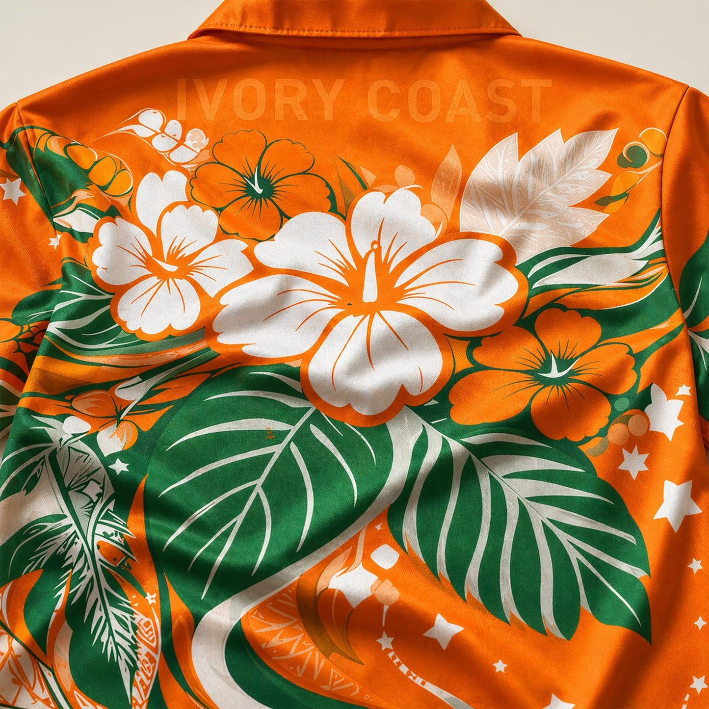 Ivory Coast World Cup 2026 Floral Hawaiian Shirt PVT02 DATND LBN 90526