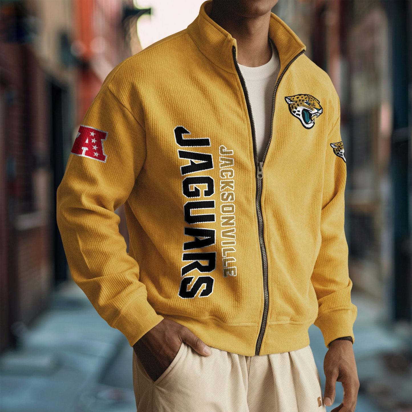 JAC x NFL Corduroy Zip-Up Jacket DatND DVT