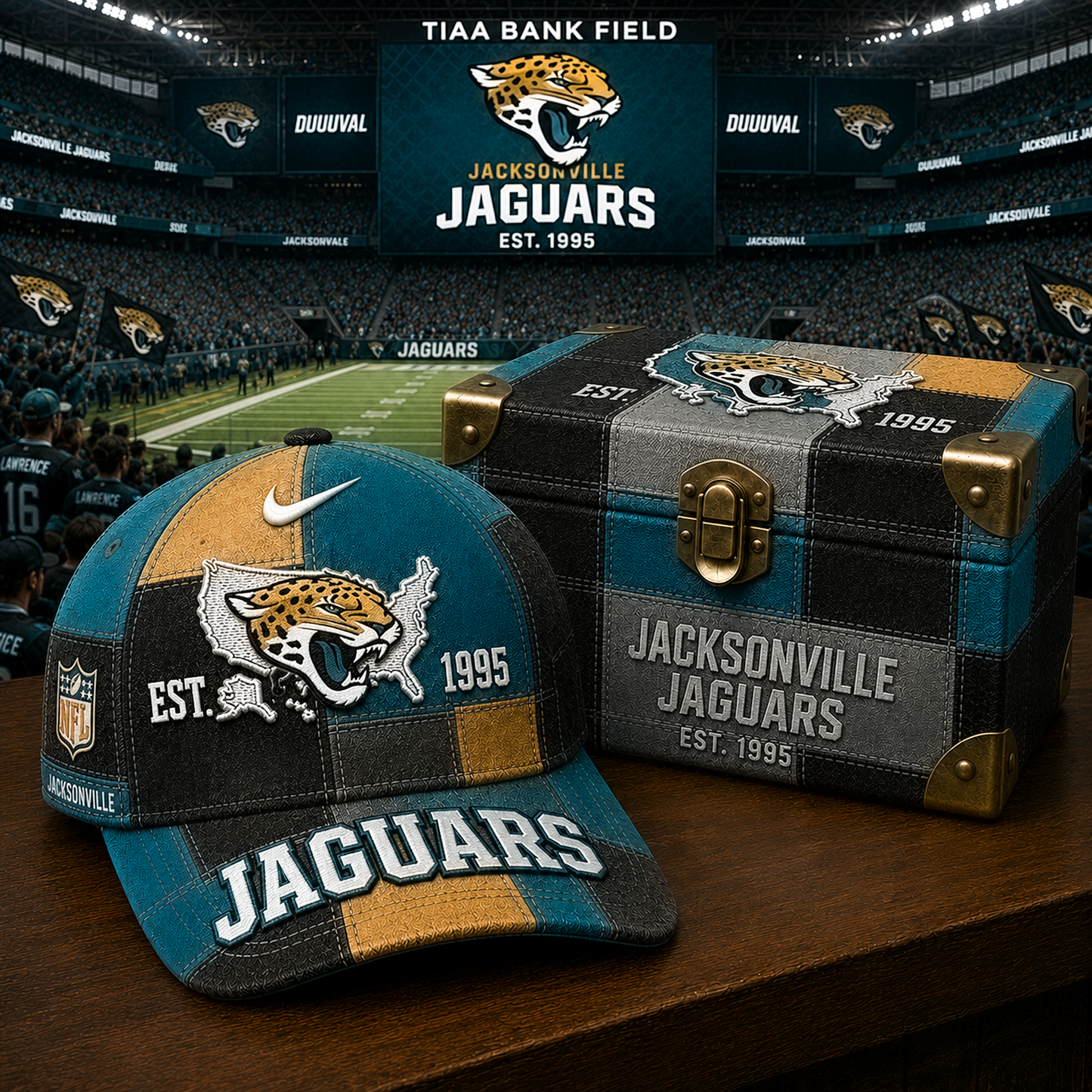 JAC x NFL Premium Heritage Game Day Classic Cap 1505 DatND DVT