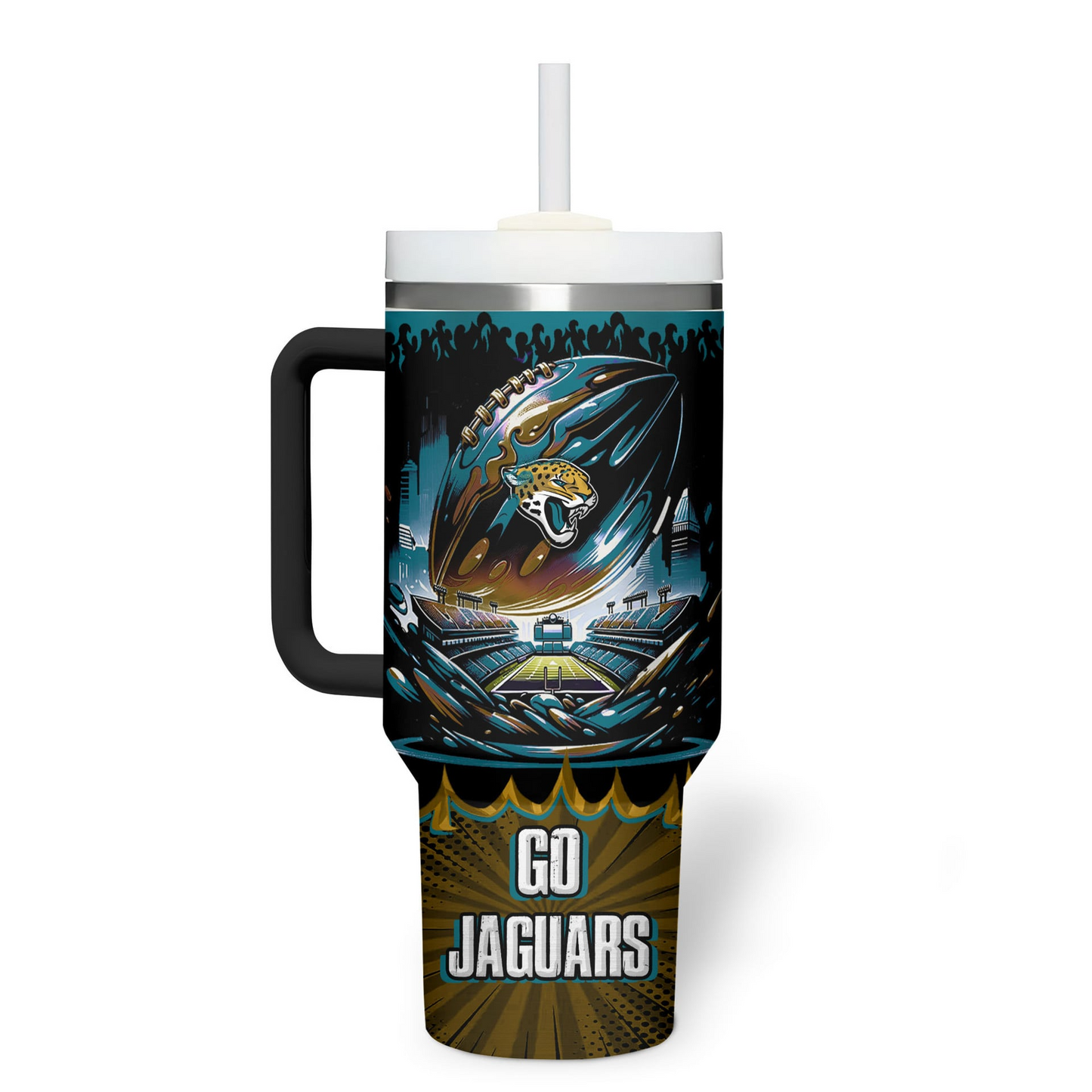 JJ Premium NFL Champion Energy Tumbler 40oz DDT CTND