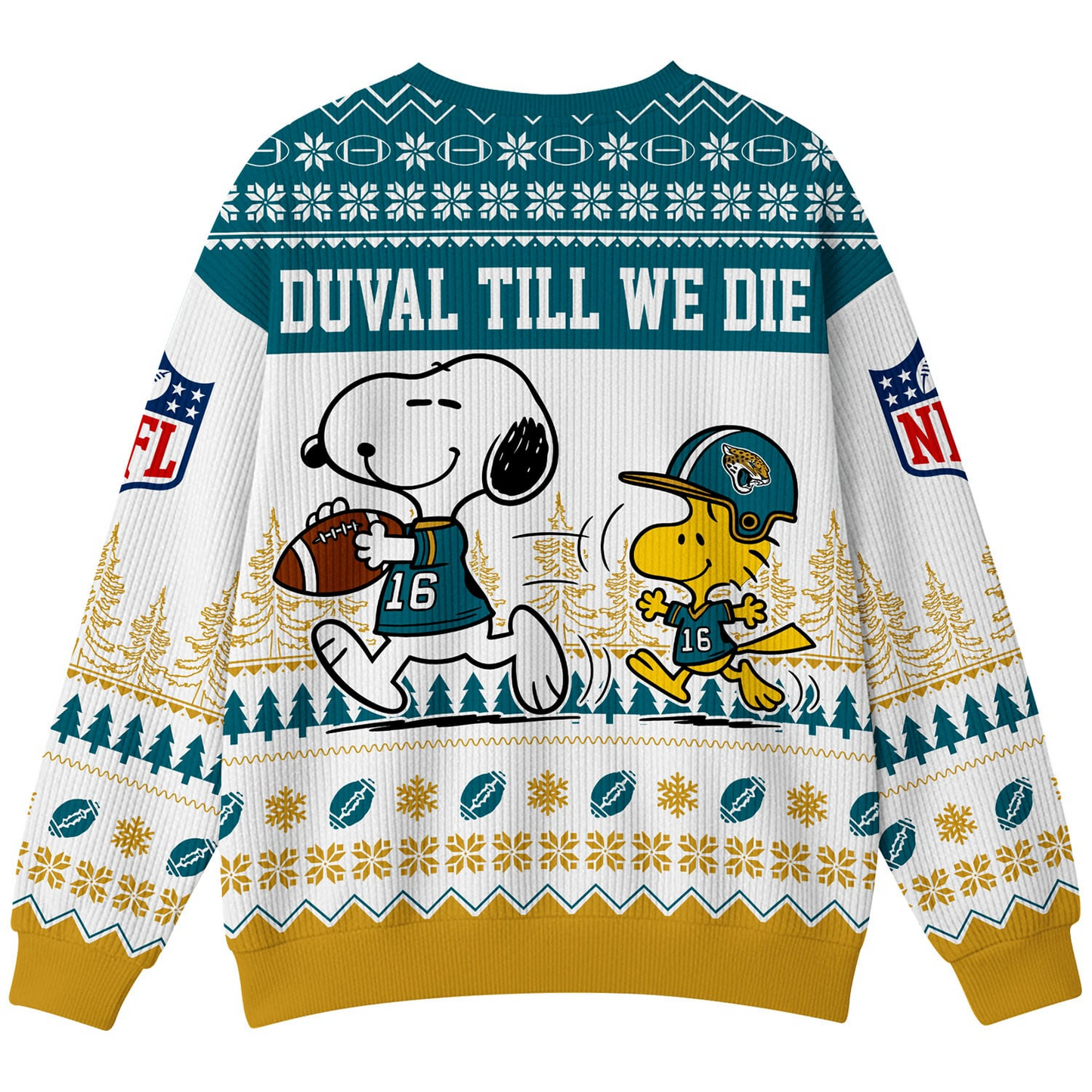 JJ Premium NFL Snoopy Winter SweatShirt DDT CTND