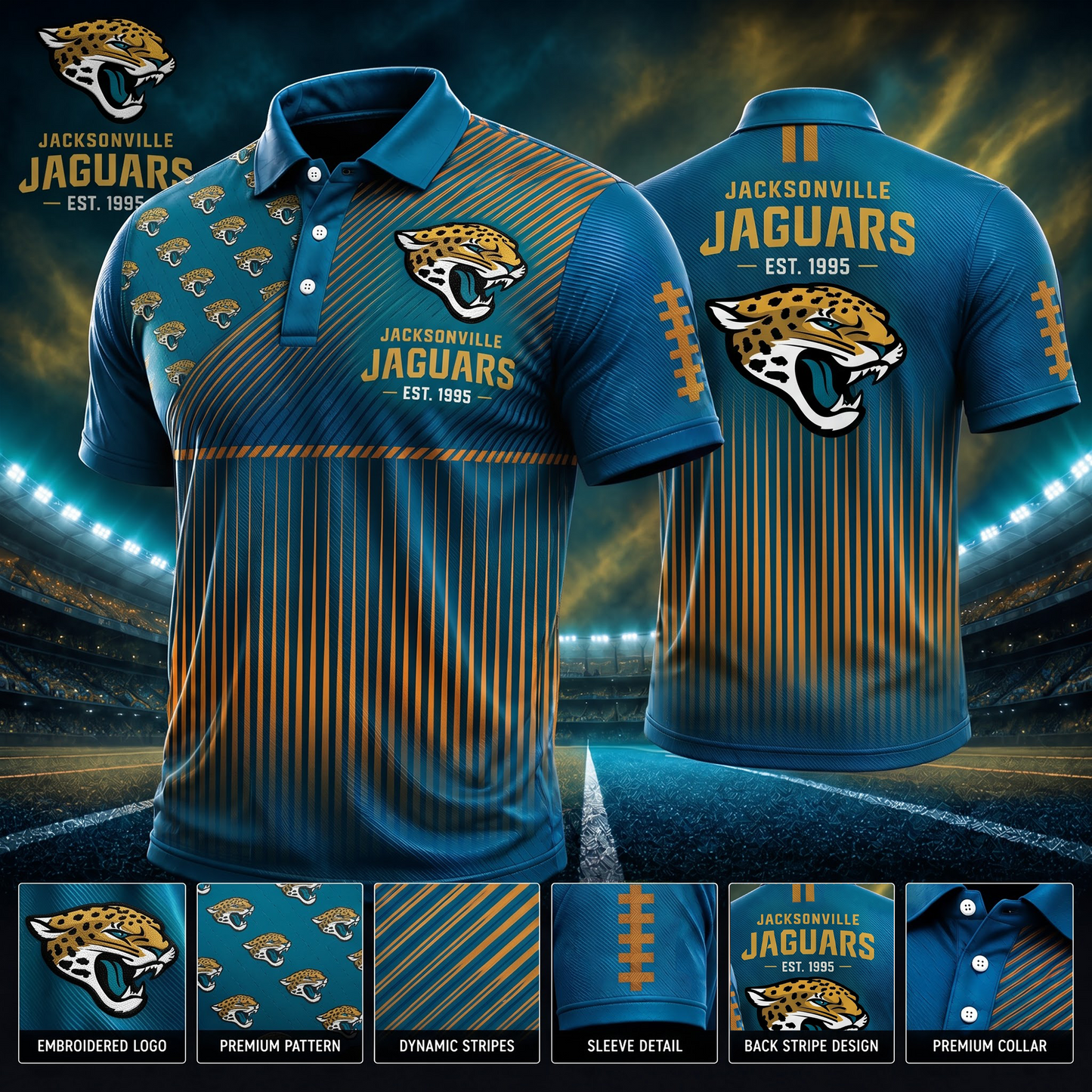 JJ_NFL Premium Polo Shirt – Limited Edition