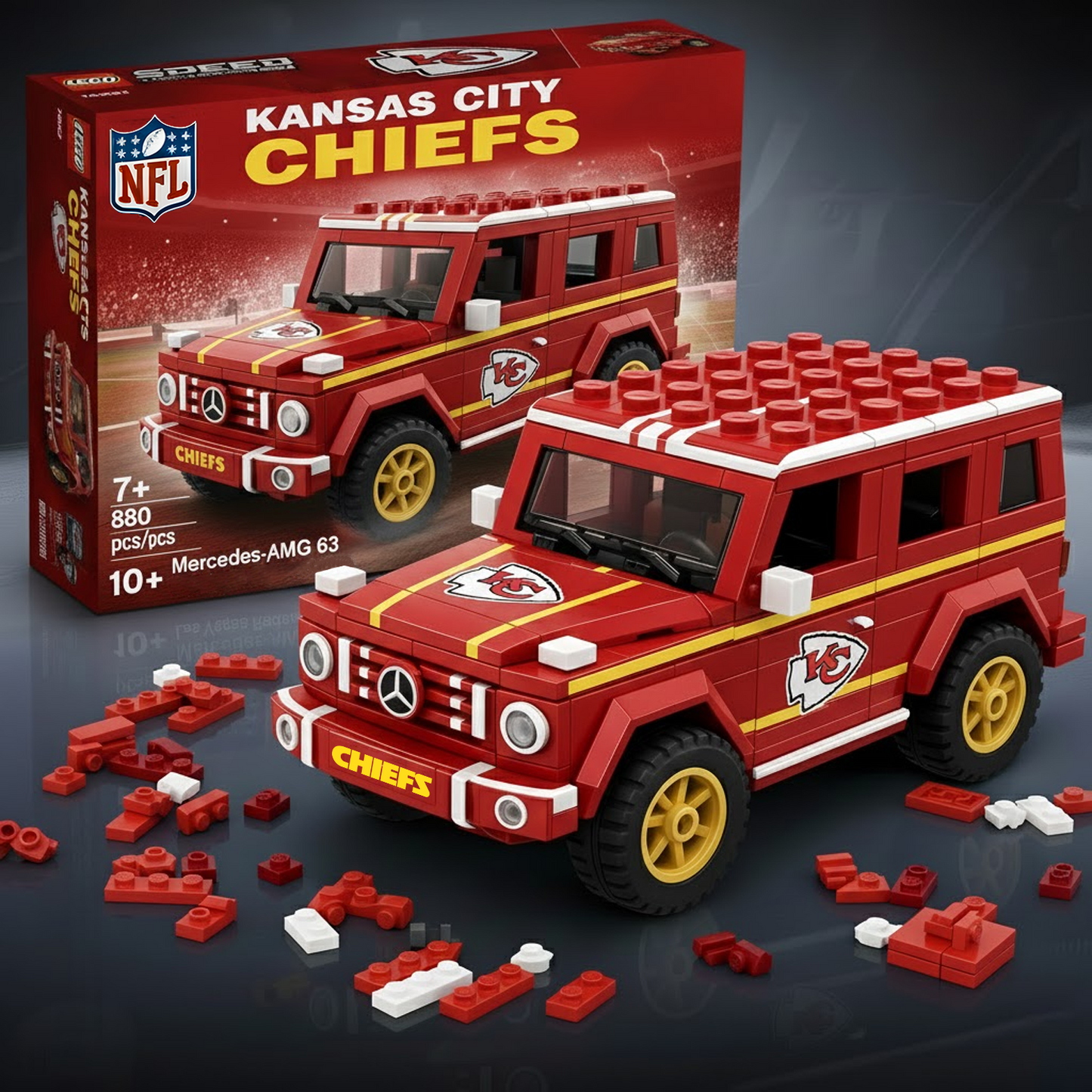KC x NFL Building Blocks Offroad SUV DatND DVT