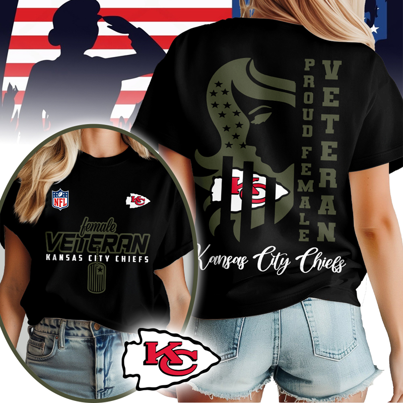 KCC Premium NFL Female Veteran 3D Shirt DDT HLPHUONG