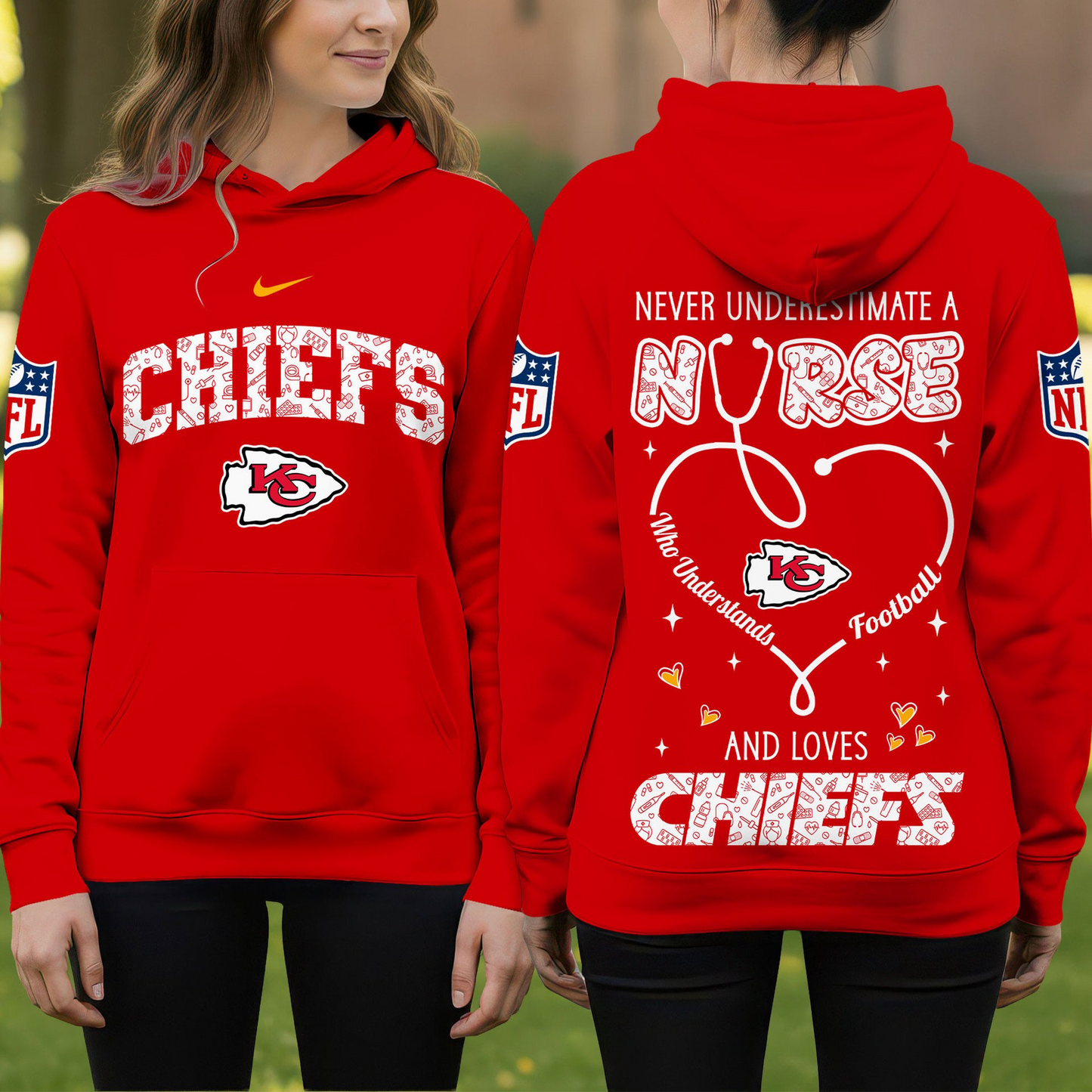 KCC Premium NFL Nurse Pride Hoodie DDT 101125 HLPHUONG
