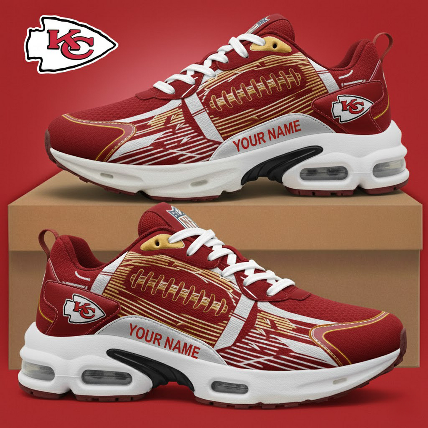 KCC x NFL Sport Sneakers Limited Edition DATND TANTD