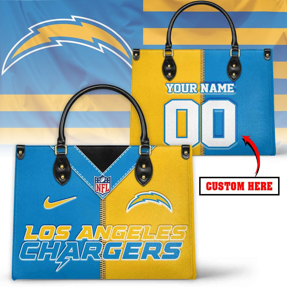 LAC NFL Jersey Leather Handbag DDT NTL