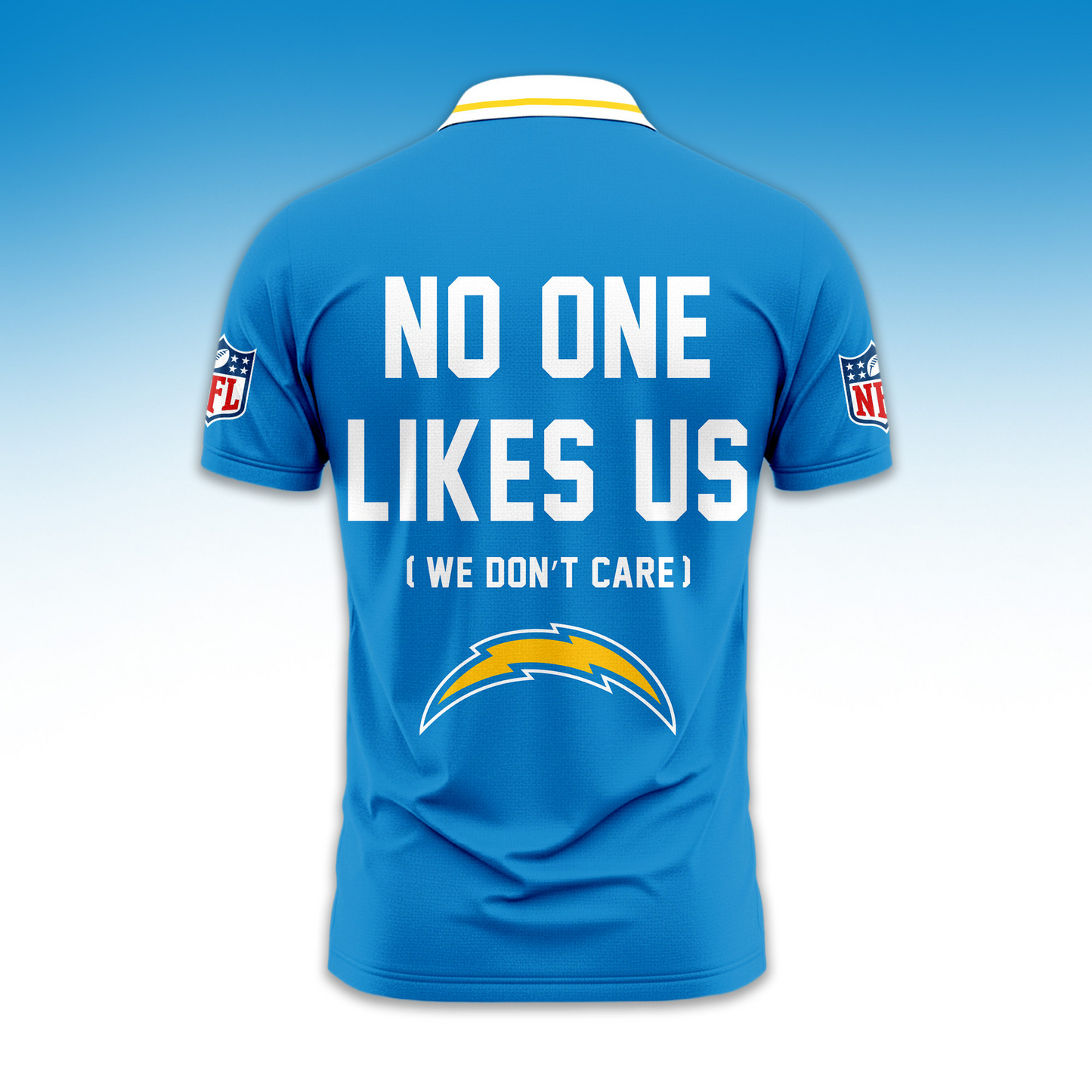 LAC NFL No One Like Us Polo Shirt DDT HLPHUONG